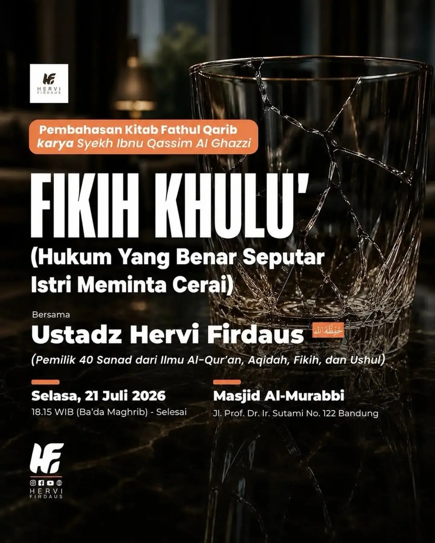 FIKIH KHULU' (Hukum Yang Benar Seputar Istri Meminta Cerai)
