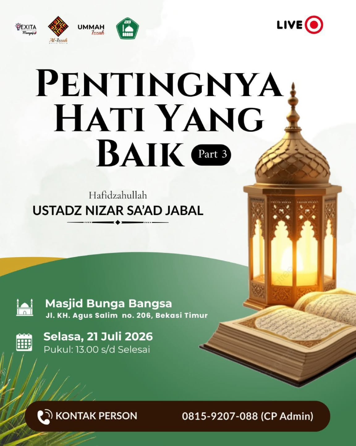 PENTINGNYA HATI YANG BAIK Part 3