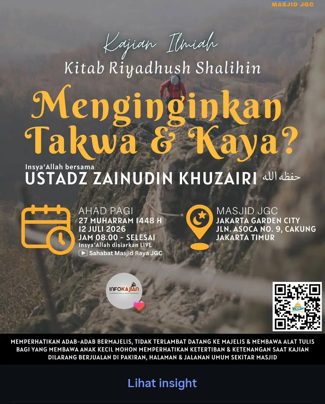 Menginginkan Takwa & Kaya?