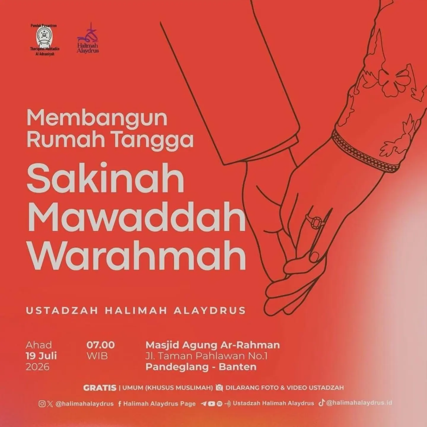 Membangun Rumah Tangga Sakinah Mawaddah Warahmah