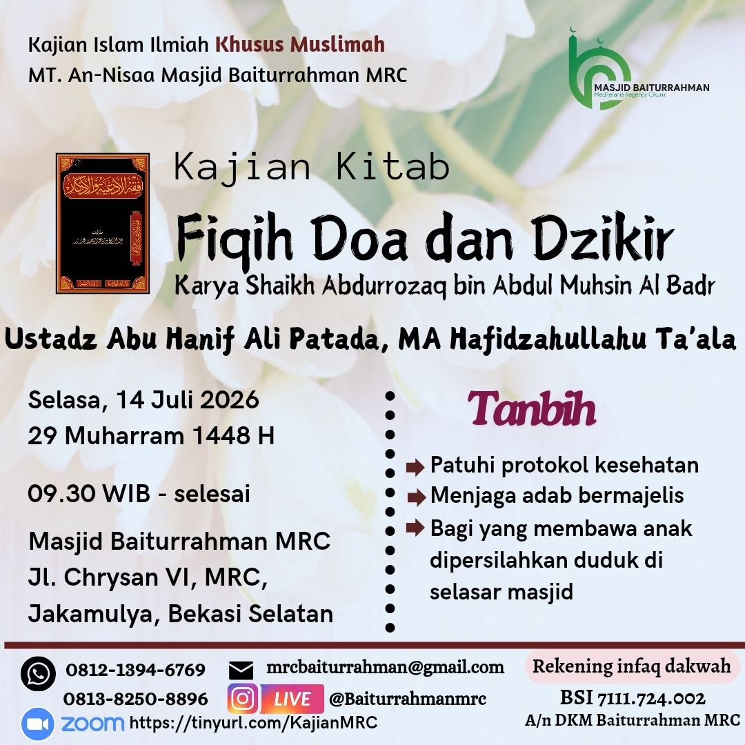 Fiqih Doa dan Dzikir