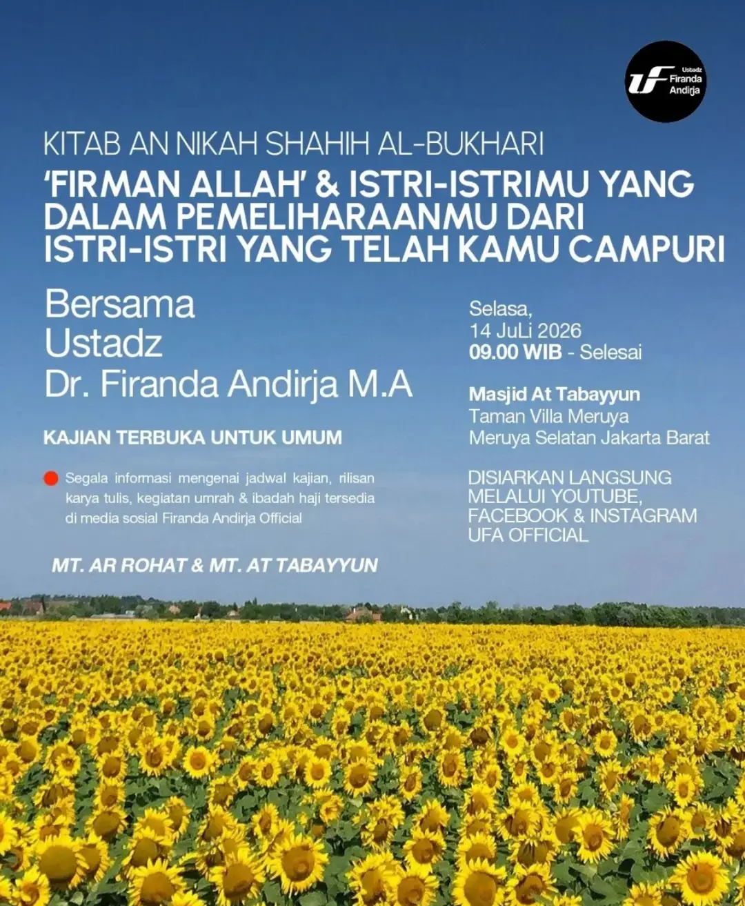 'FIRMAN ALLAH' & ISTRI-ISTRIMU YANG DALAM PEMELIHARAANMU DARI ISTRI-ISTRIMU YANG TELAH KAMU CAMPURI