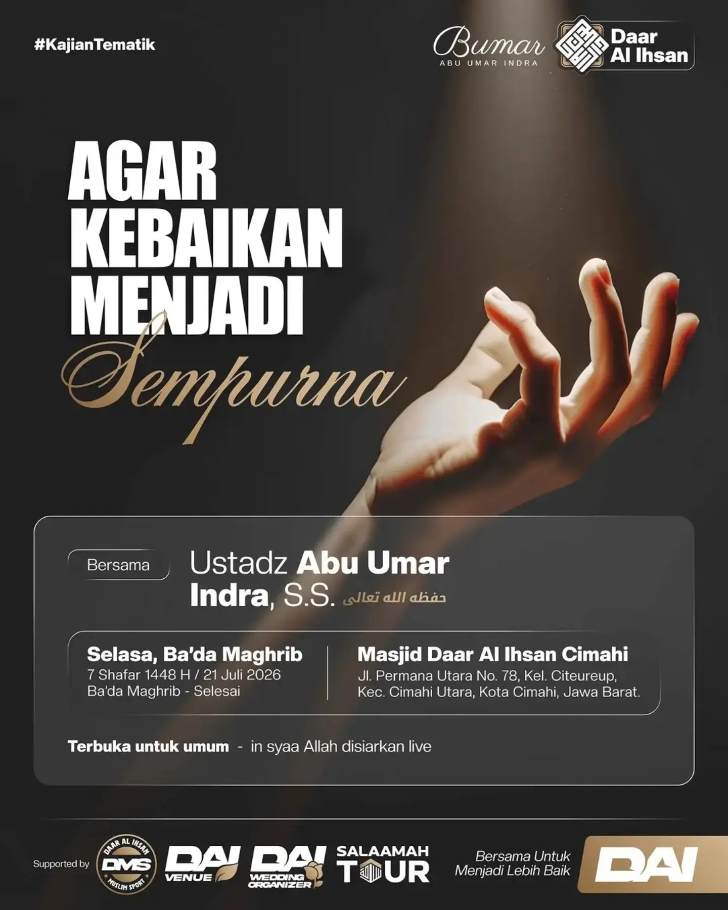 Agar Kebaikan Menjadi Sempurna