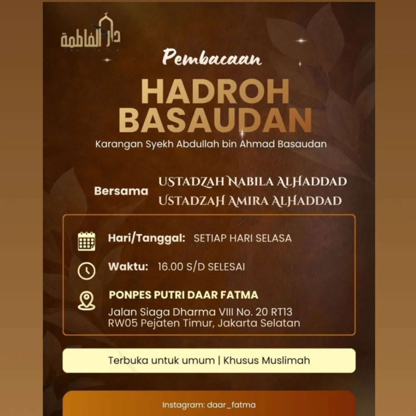 Pembacaan Hadroh Basaudan