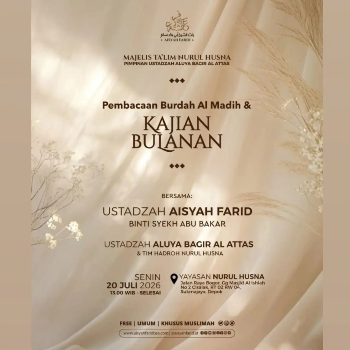 Pembacaan Burdah Al Madih