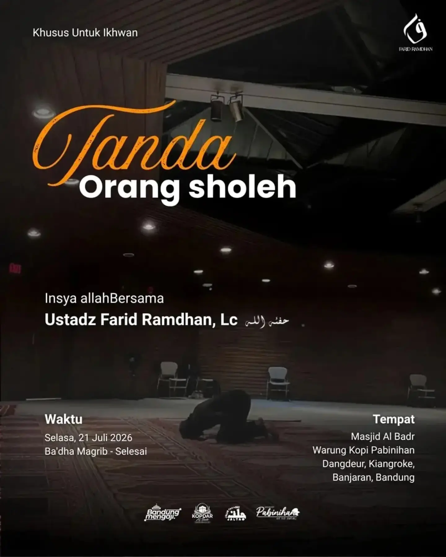 Tanda Orang sholeh