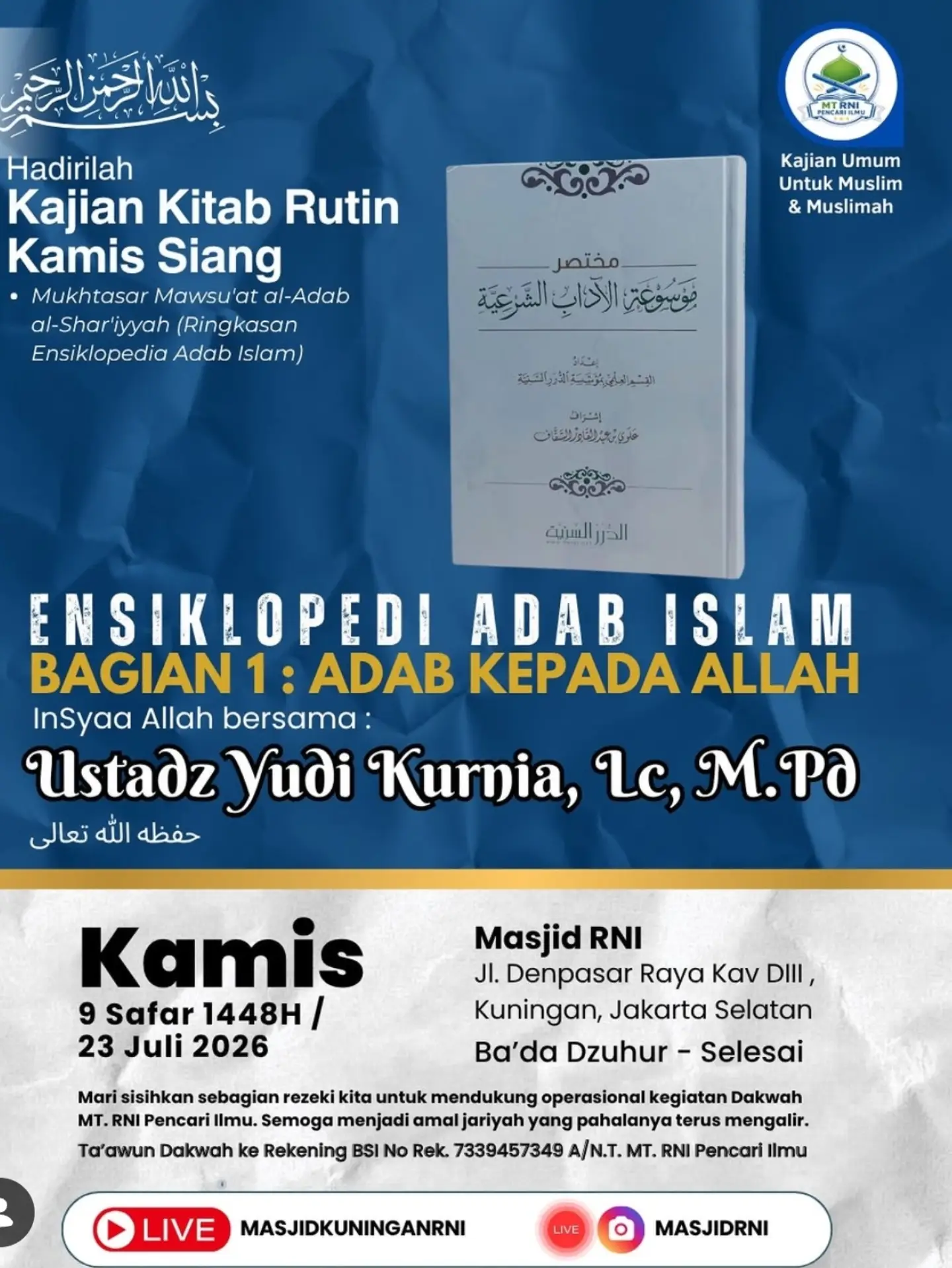 Ensiklopedi Adab Islam Bagian 1: Adab Kepada Allah