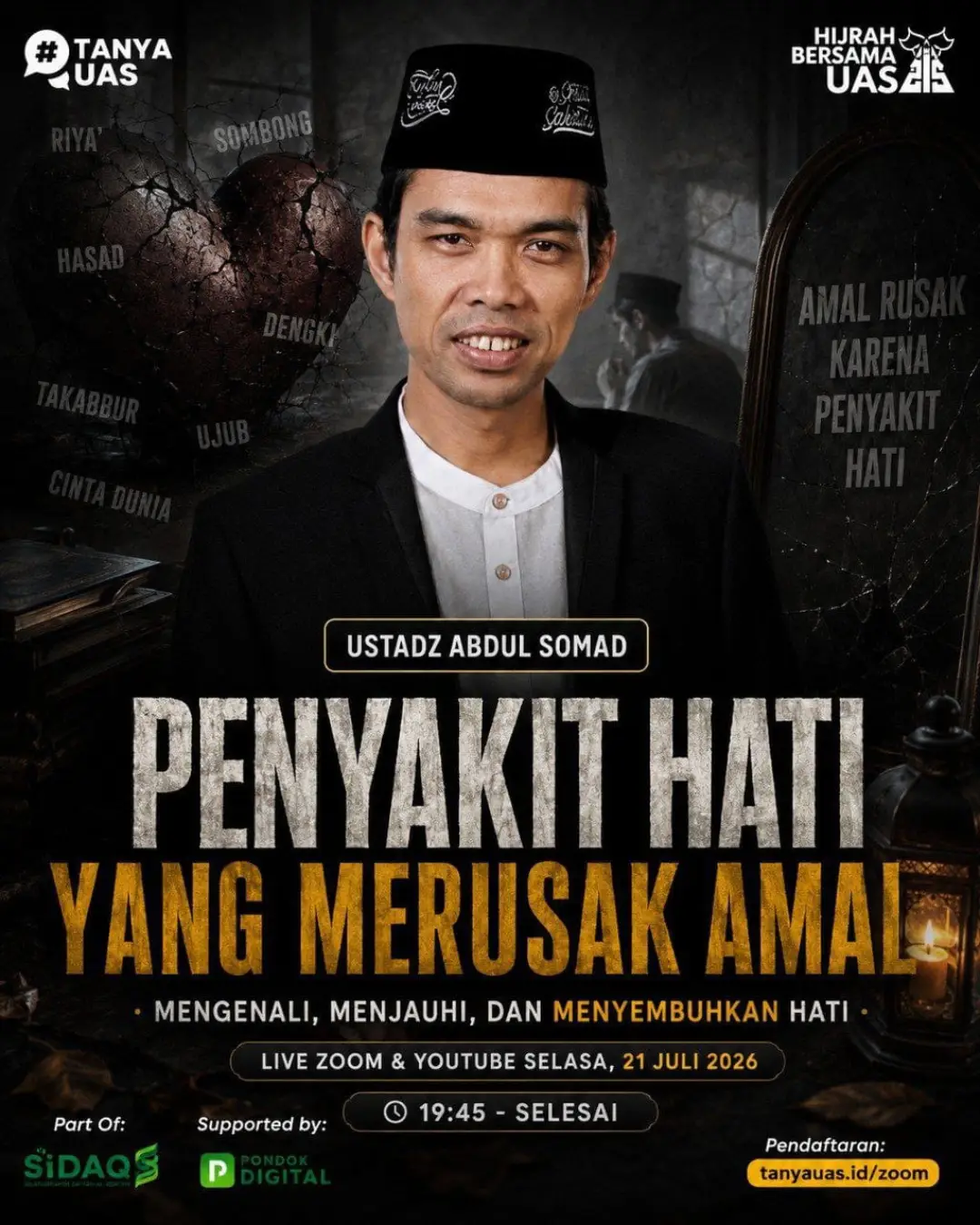 Penyakit Hati Yang Merusak Amal
