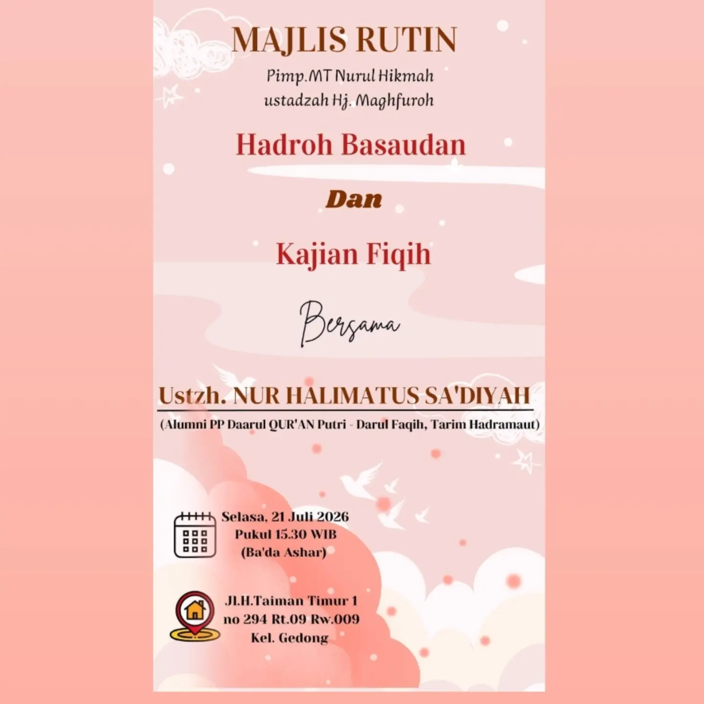 Hadroh Basaudan dan Kajian Fiqih