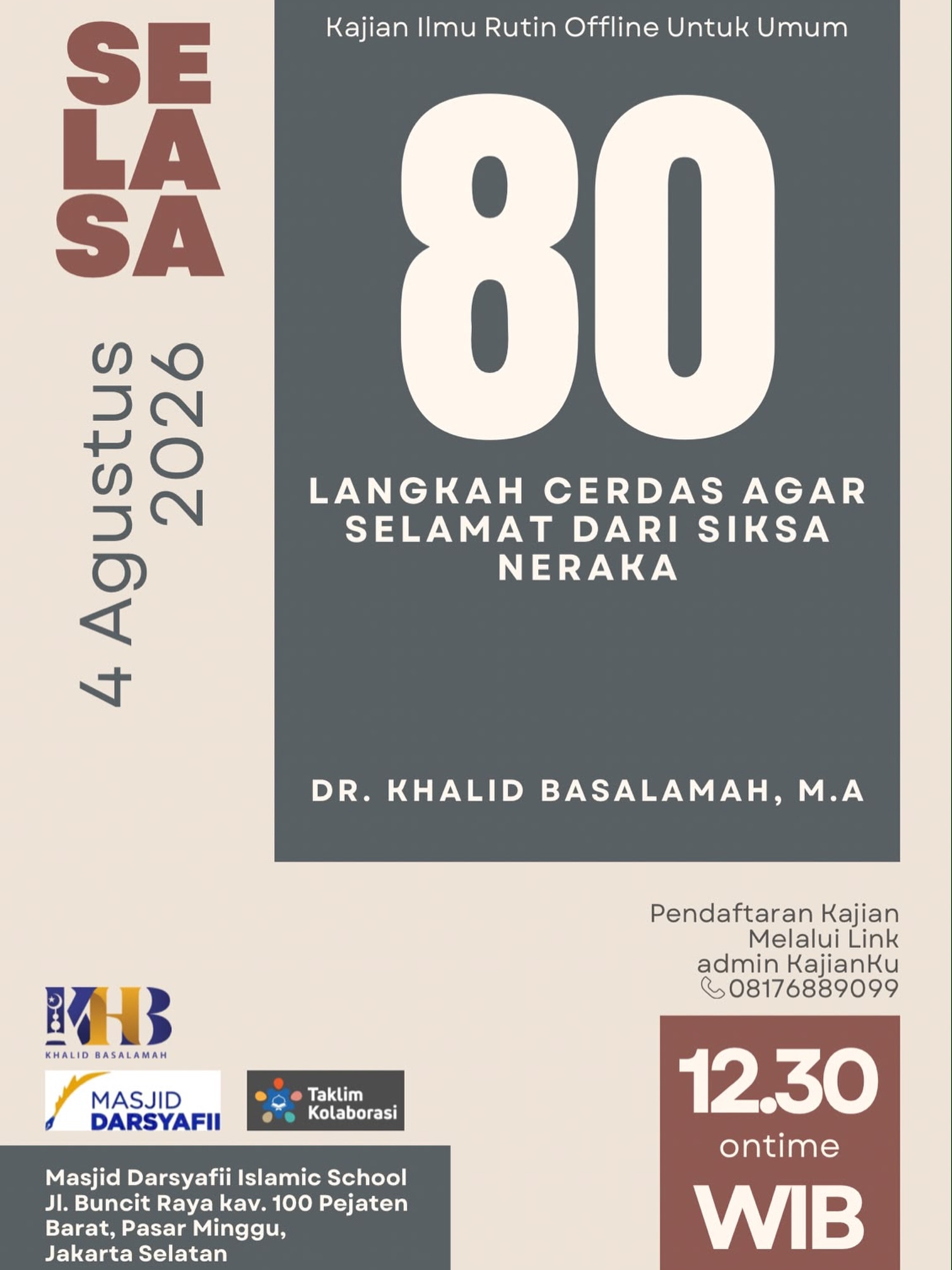 80 LANGKAH CERDAS AGAR SELAMAT DARI SIKSA NERAKA