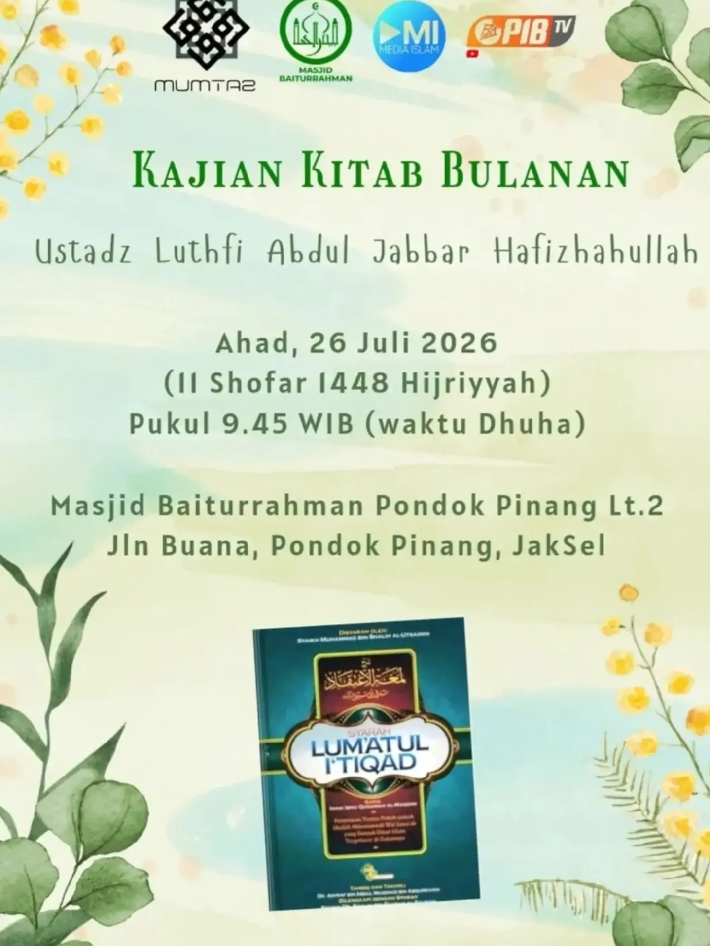 Kajian Kitab Bulanan