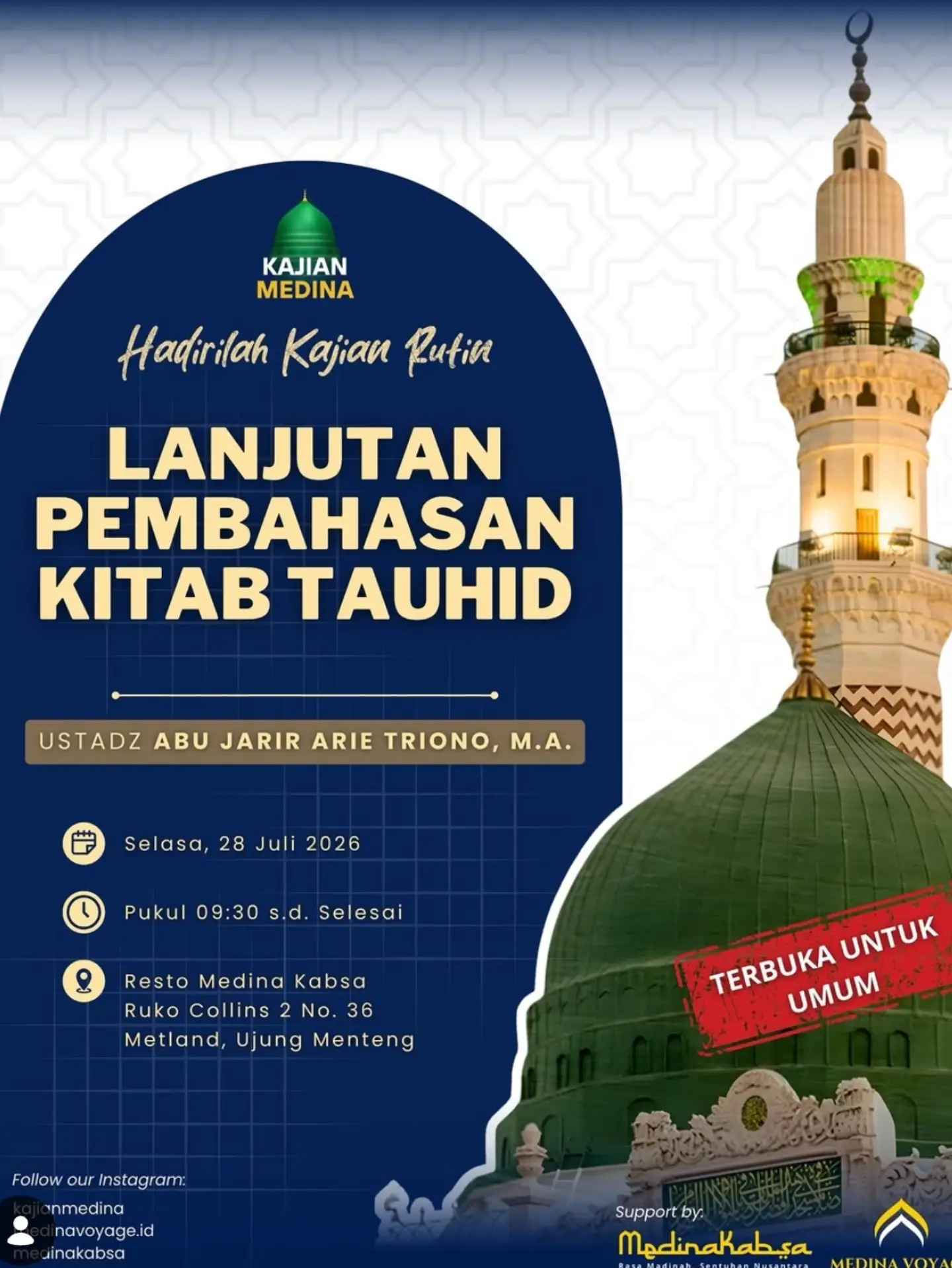 LANJUTAN PEMBAHASAN KITAB TAUHID