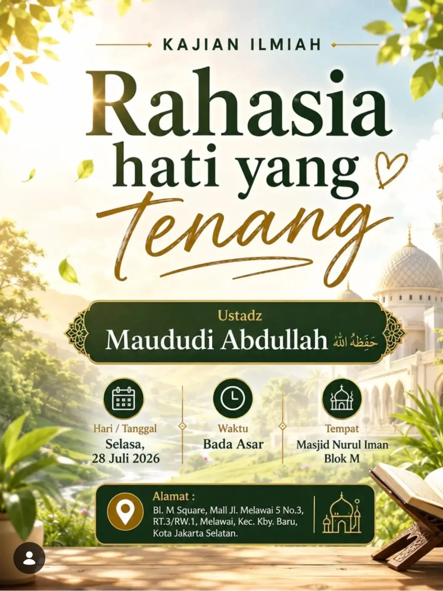 Rahasia Hati yang Tenang