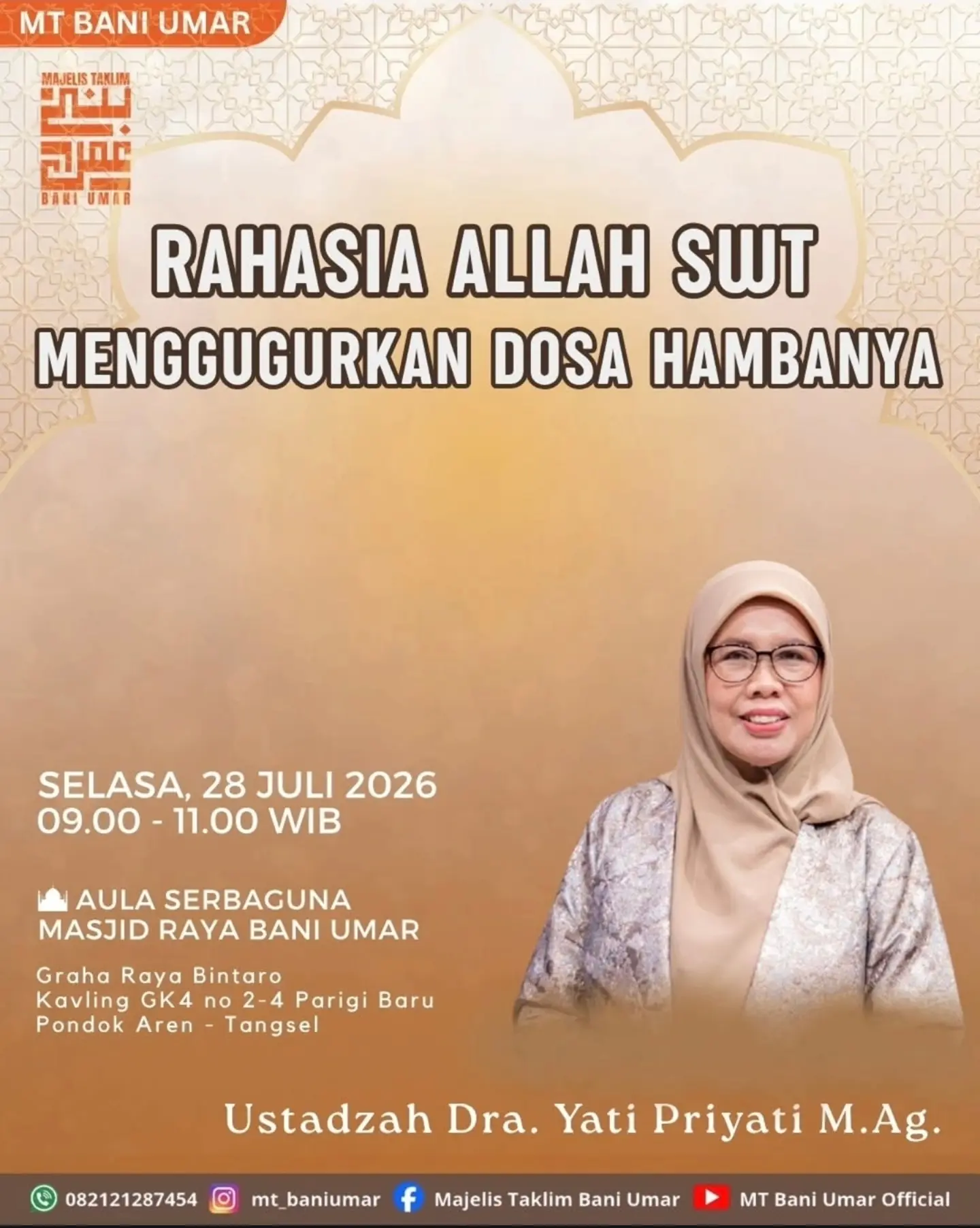 Rahasia Allah SWT Menggugurkan Dosa Hambanya