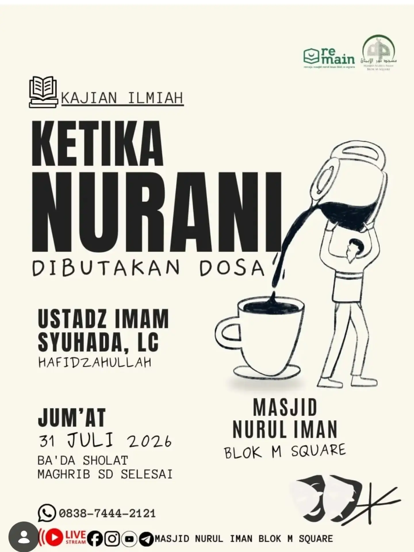 KETIKA NURANI DIBUTAKAN DOSA