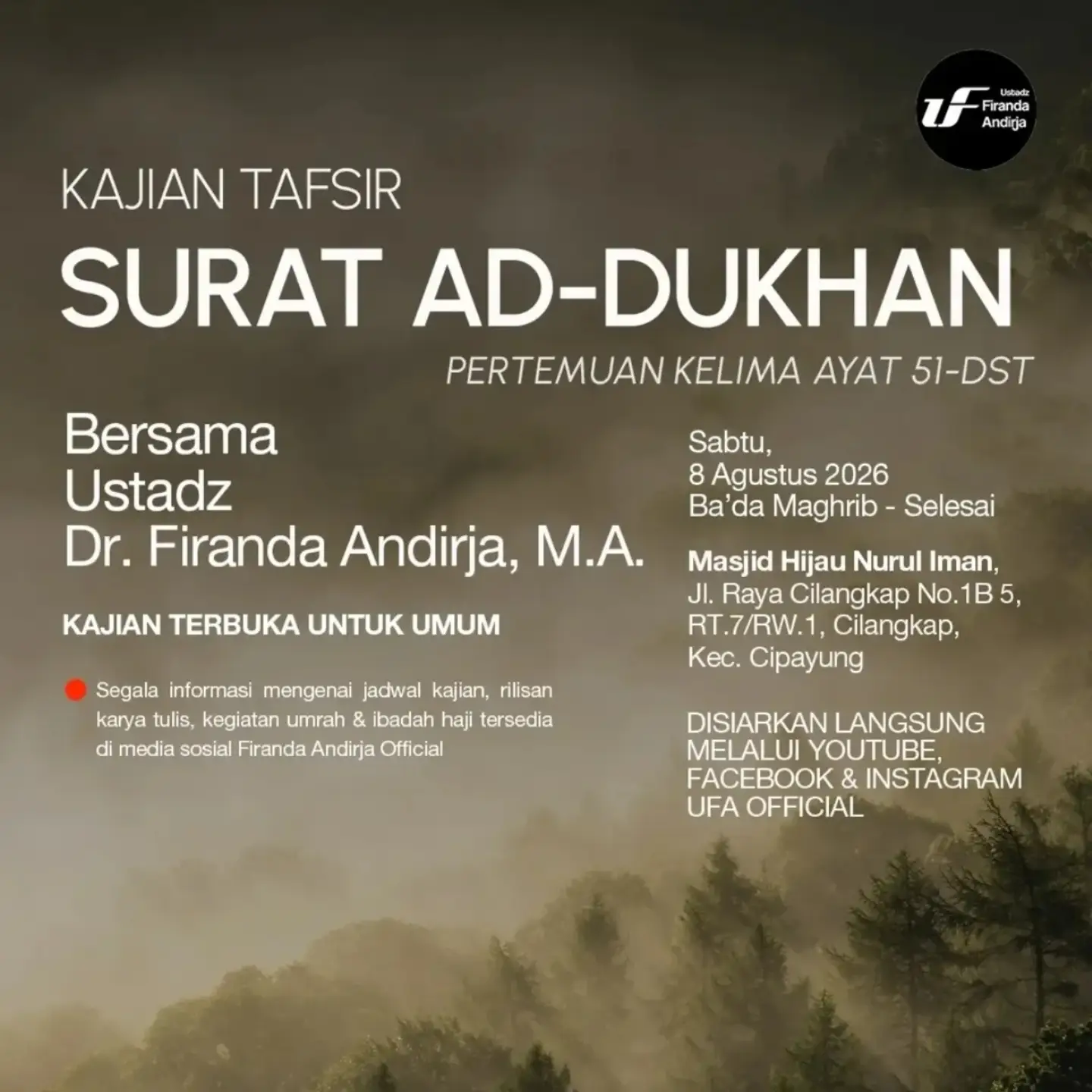 Kajian Tafsir Surat Ad-Dukhan