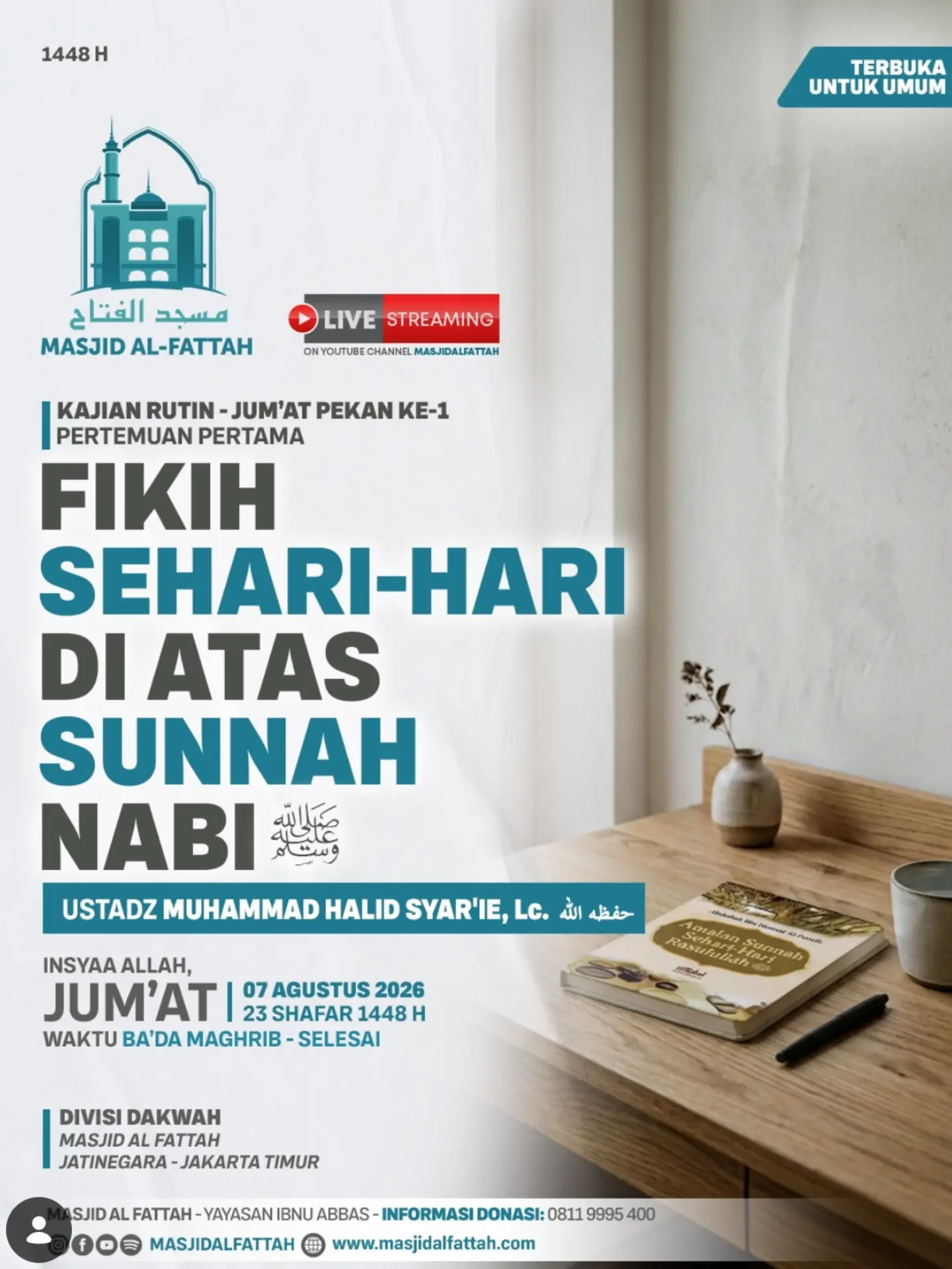 Fikih Sehari-hari di Atas Sunnah Nabi