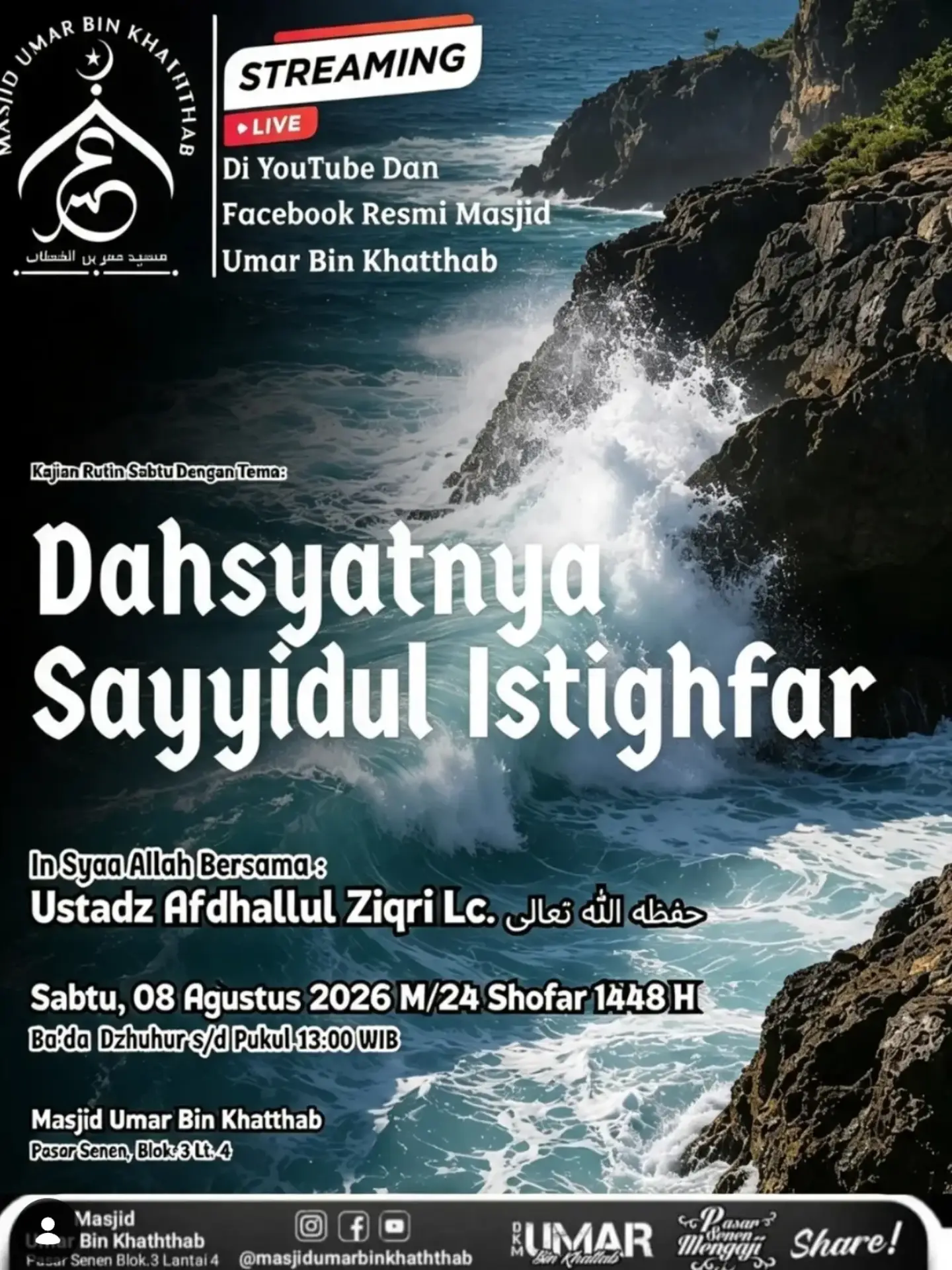 Dahsyatnya Sayyidul Istighfar