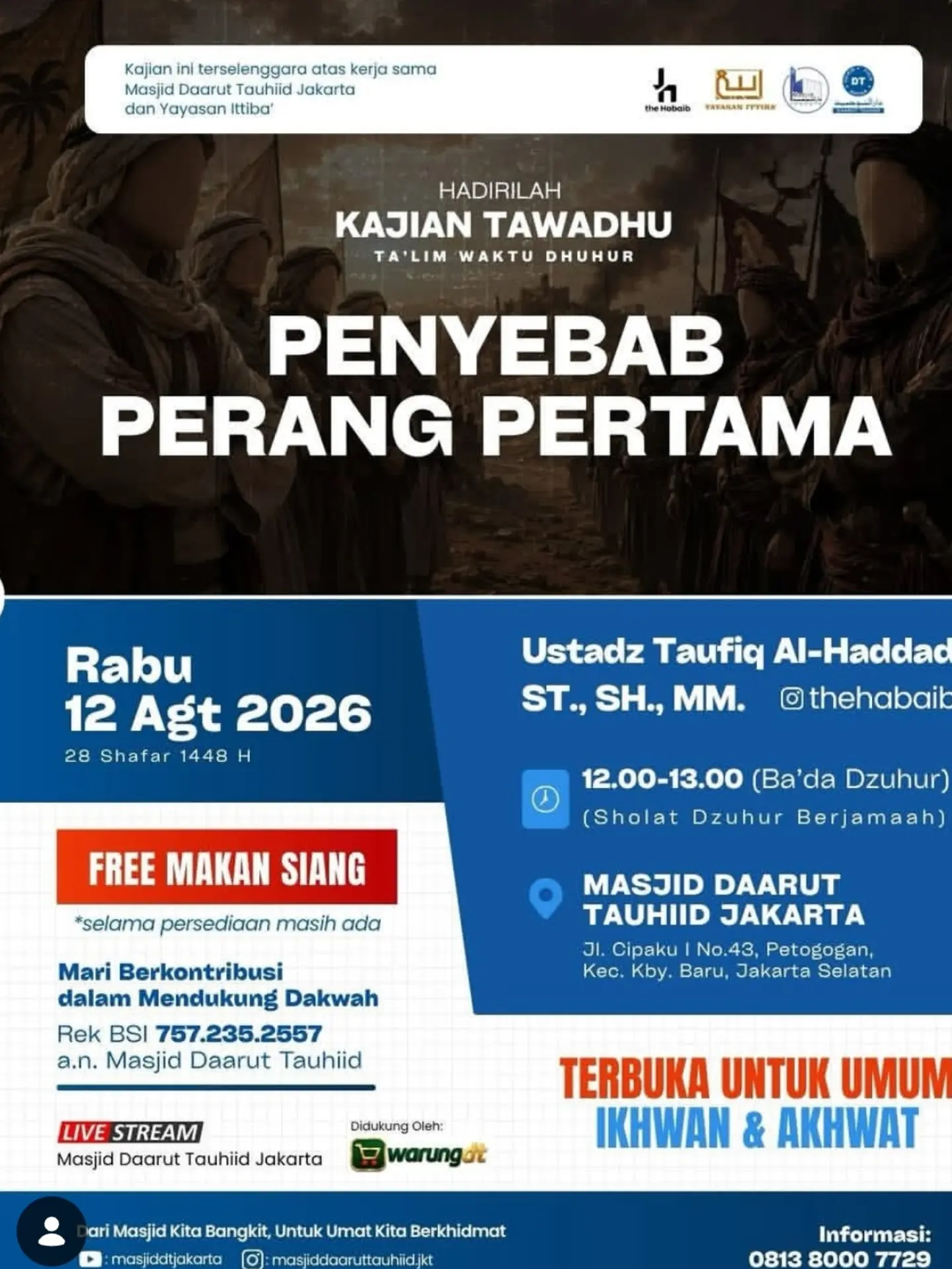 PENYEBAB PERANG PERTAMA