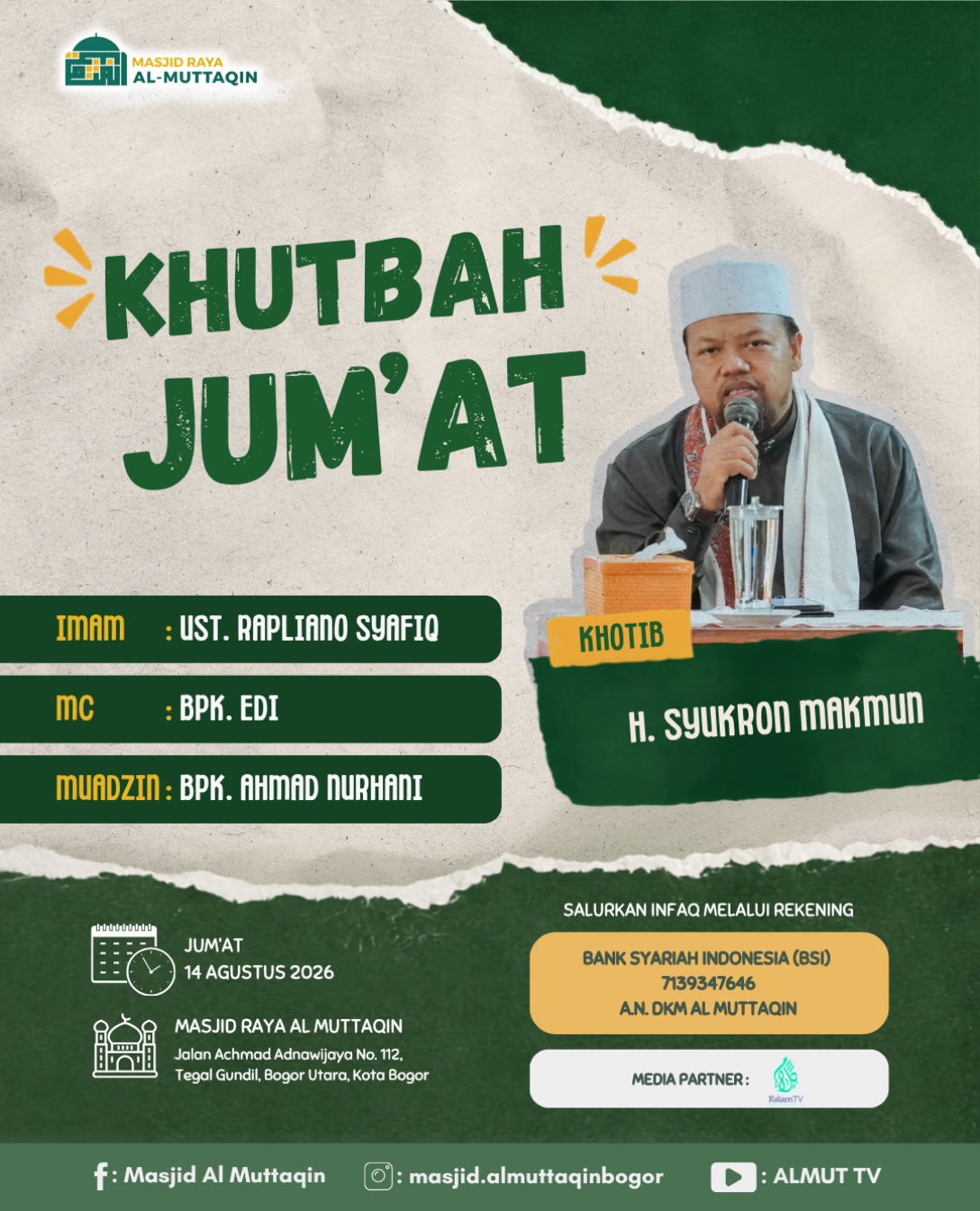 KHUTBAH JUM'AT