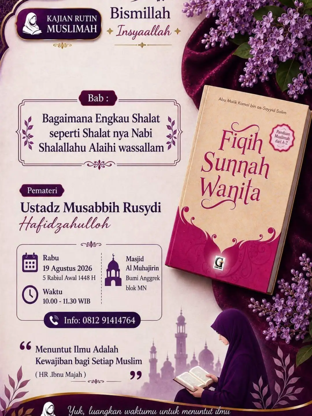 Bagaimana Engkau Shalat seperti Shalatnya Nabi Shalallahu Alaihi wassallam