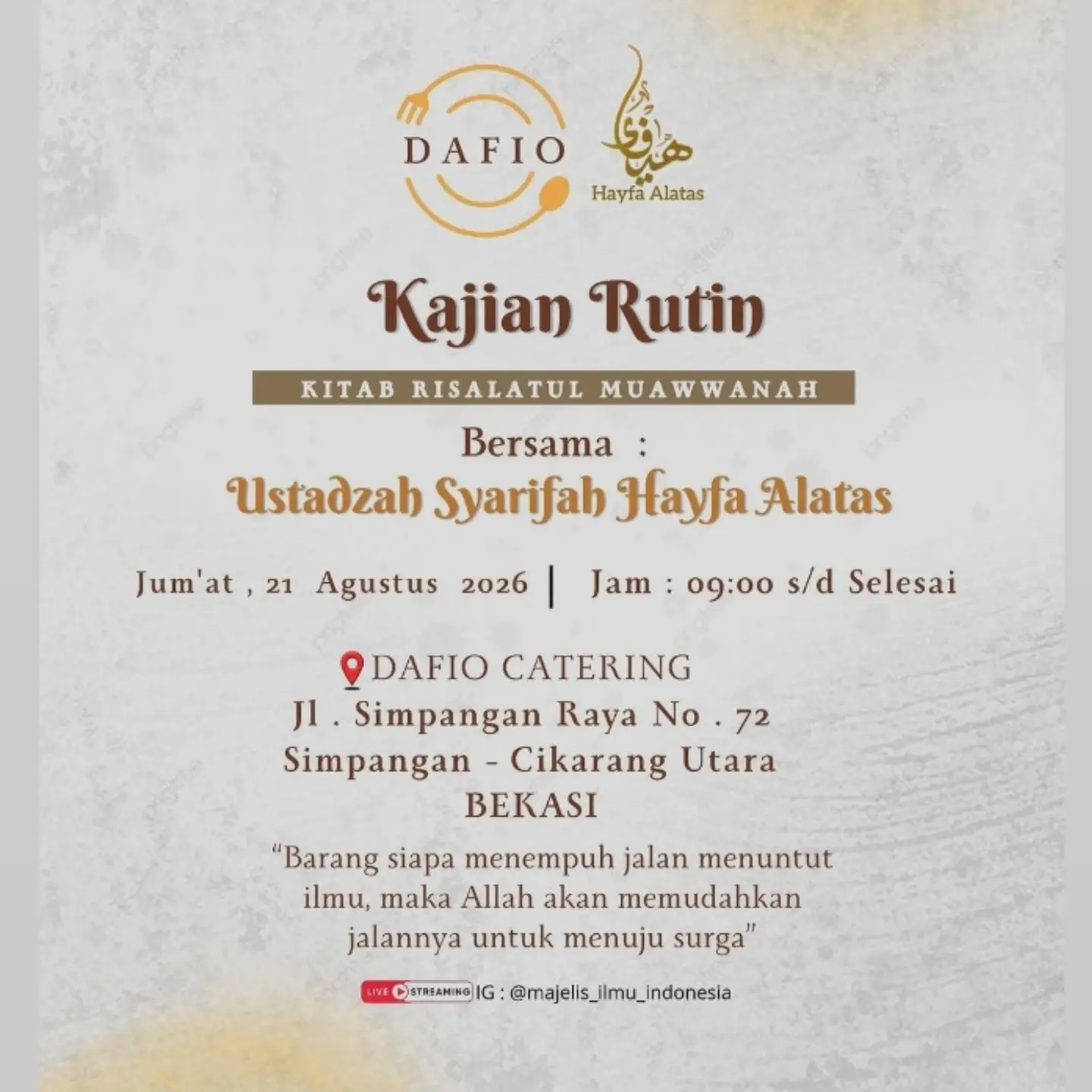 Kajian Rutin
