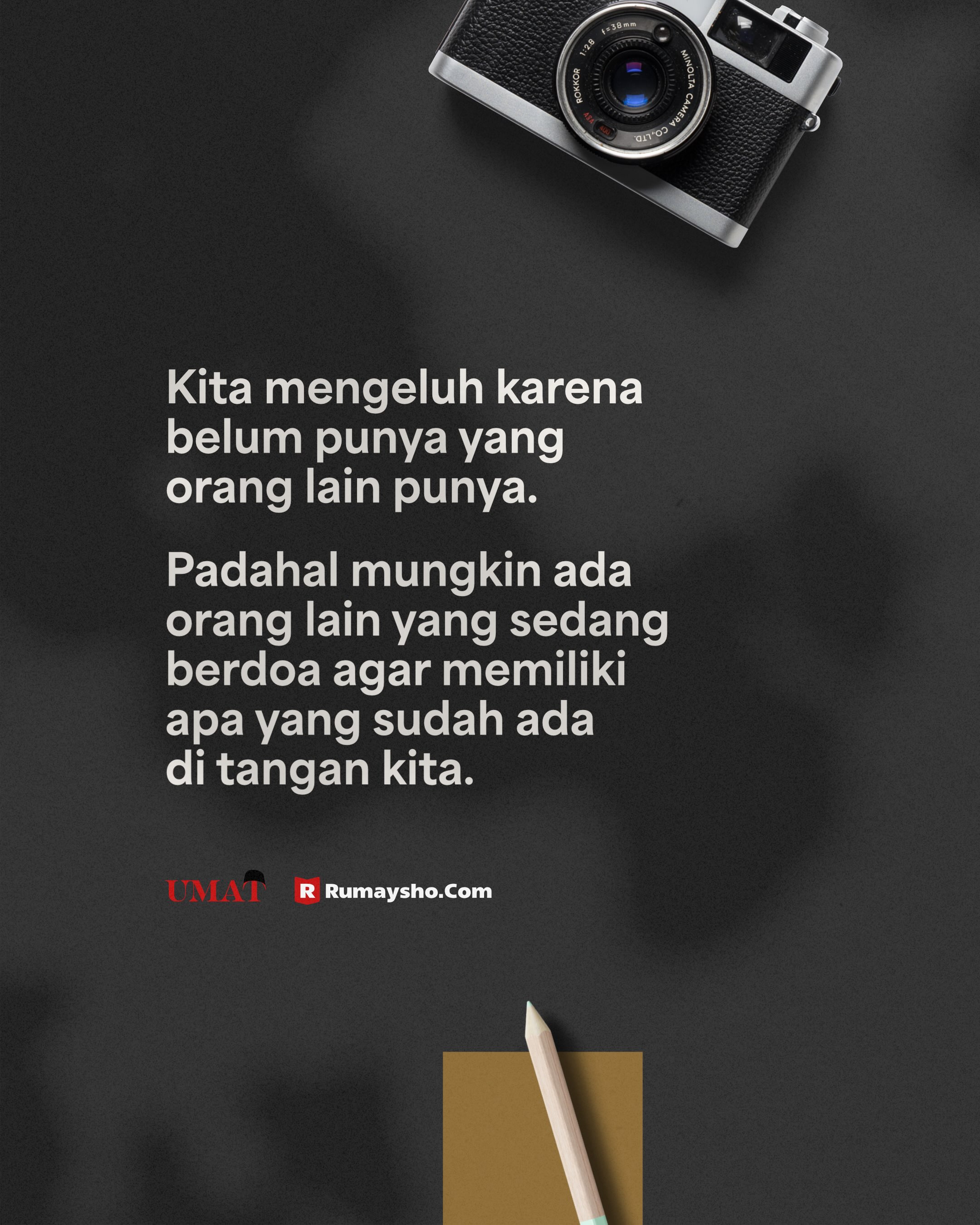 Ya Allah, Tolong Aku untuk Bersyukur
