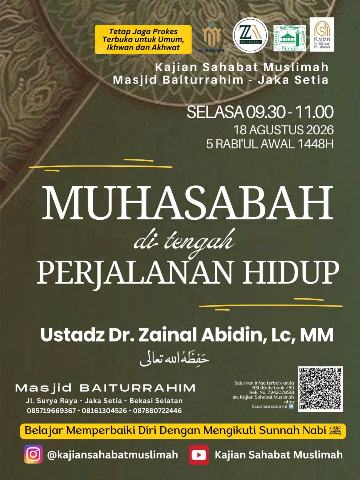 MUHASABAH di tengah PERJALANAN HIDUP