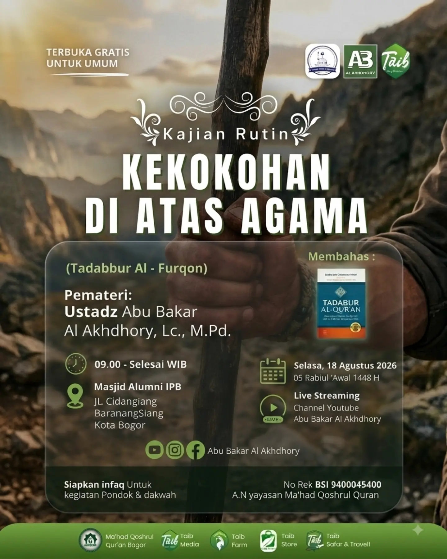 Kekokohan di Atas Agama