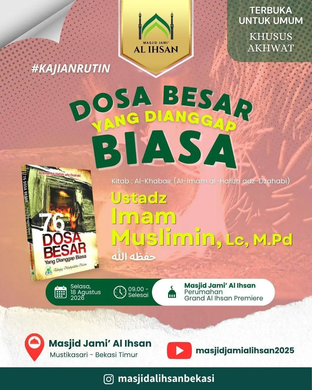 Dosa Besar yang Dianggap Biasa