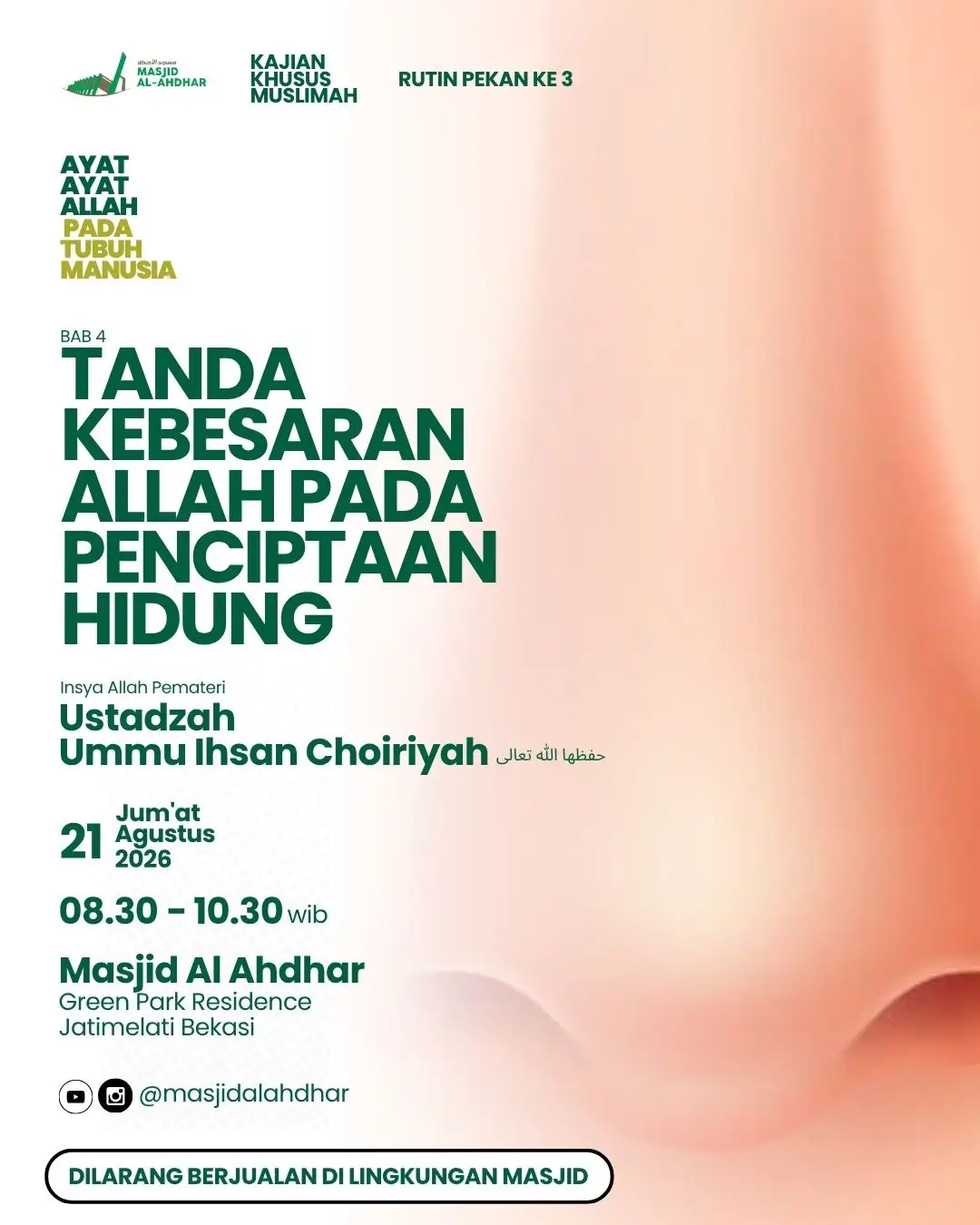 Tanda Kebesaran Allah Pada Penciptaan Hidung