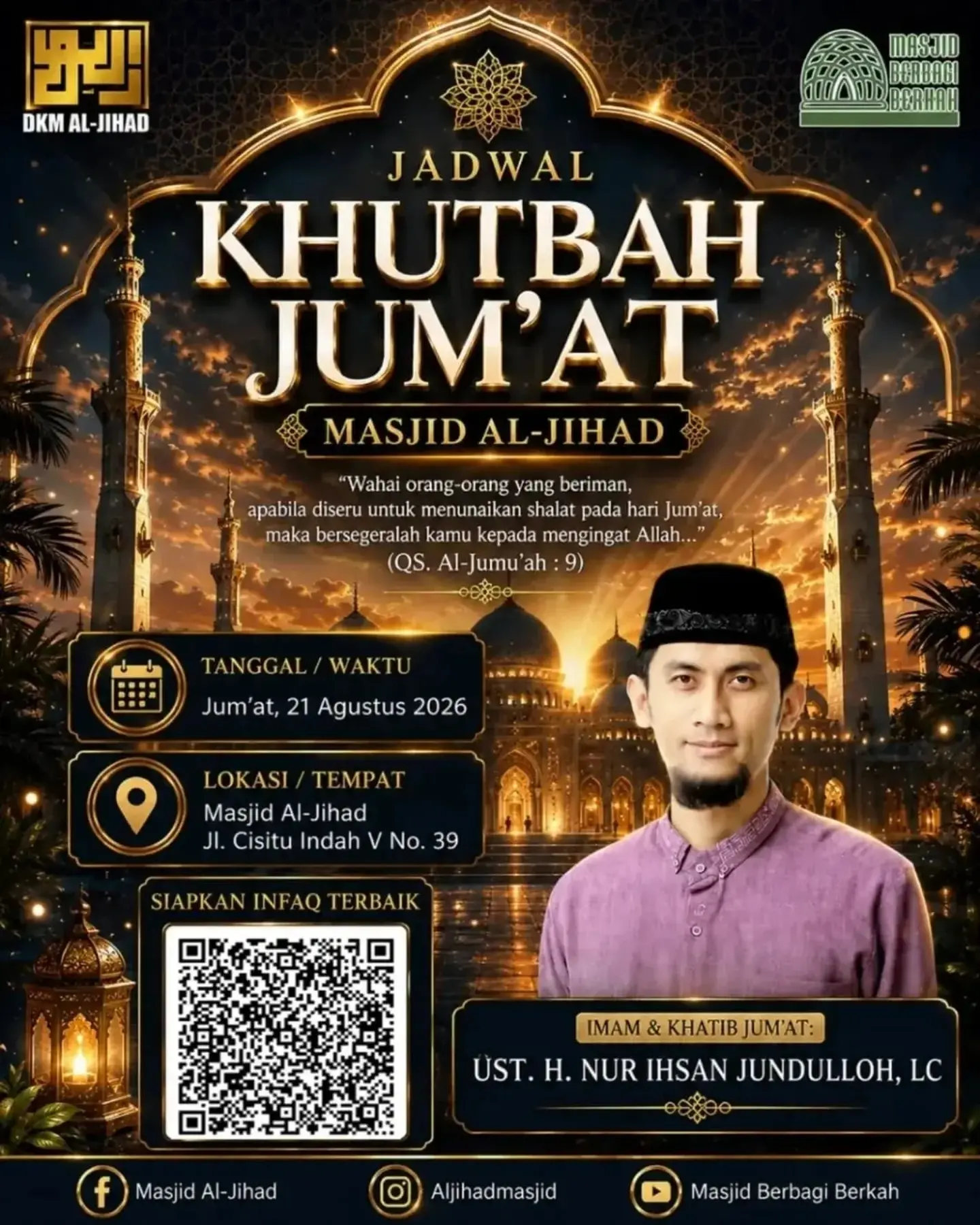 Khutbah Jum'at Masjid Al-Jihad