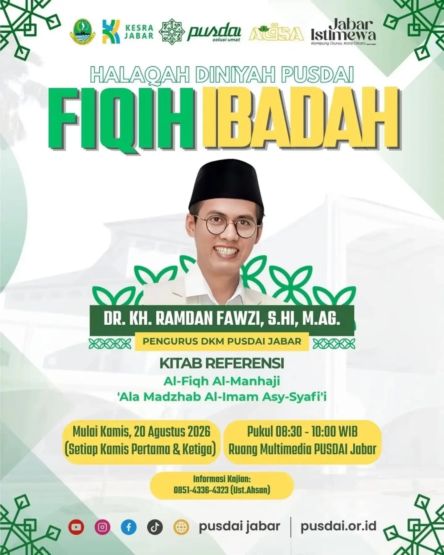 HALAQAH DINIYAH PUSDAl: FIQIH IBADAH