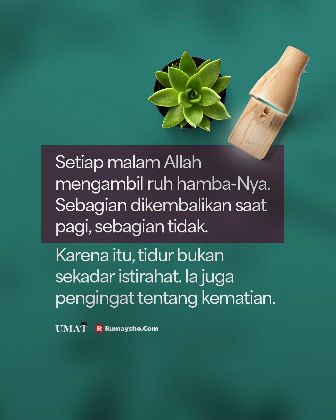 Kematian Kecil dan Doa Penting Sebelum Tidur