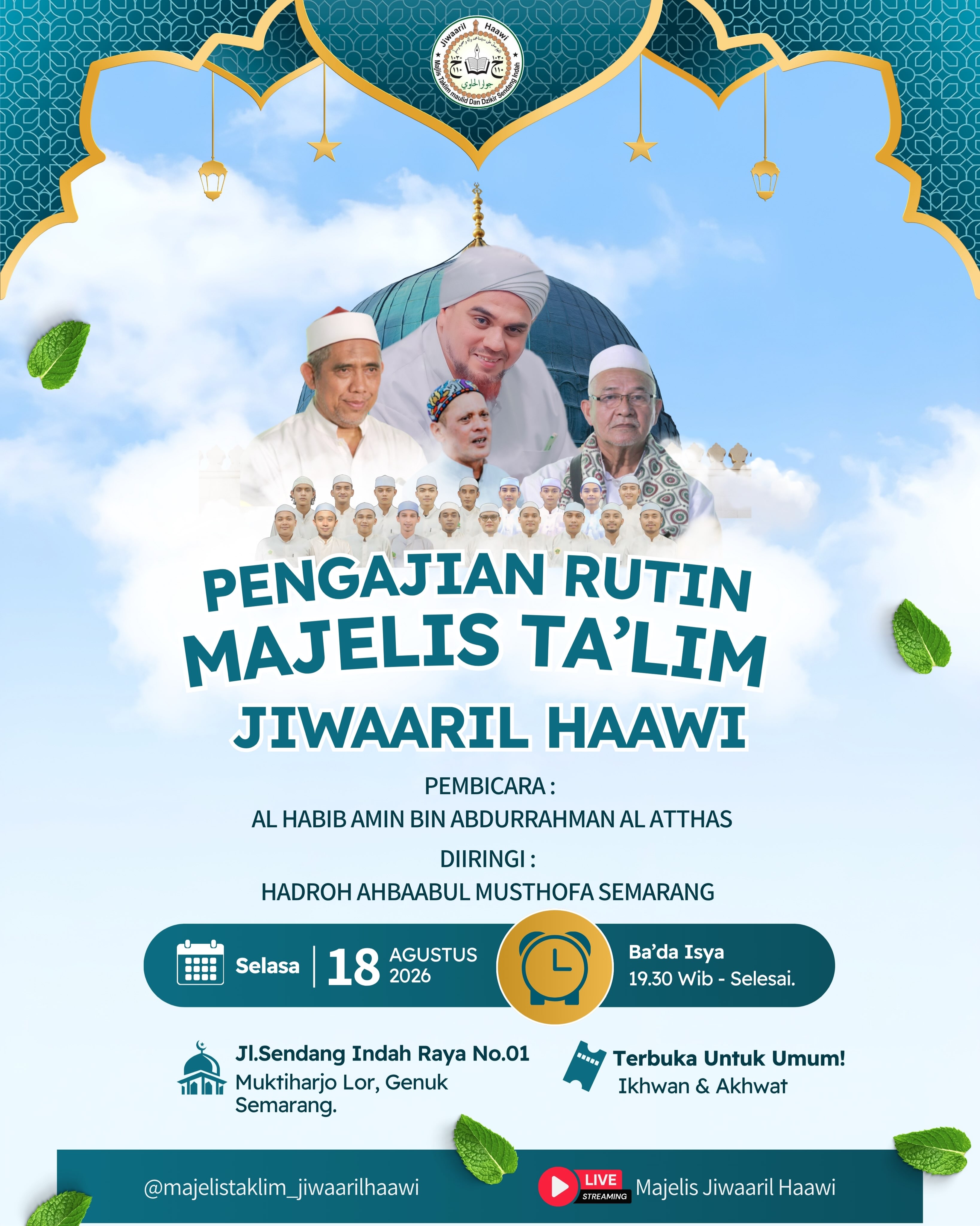 Pengajian Rutin Majelis Ta’lim Jiwaaril Haawi