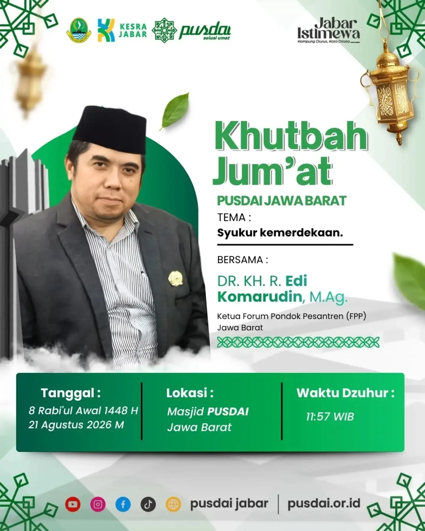 Syukur kemerdekaan.