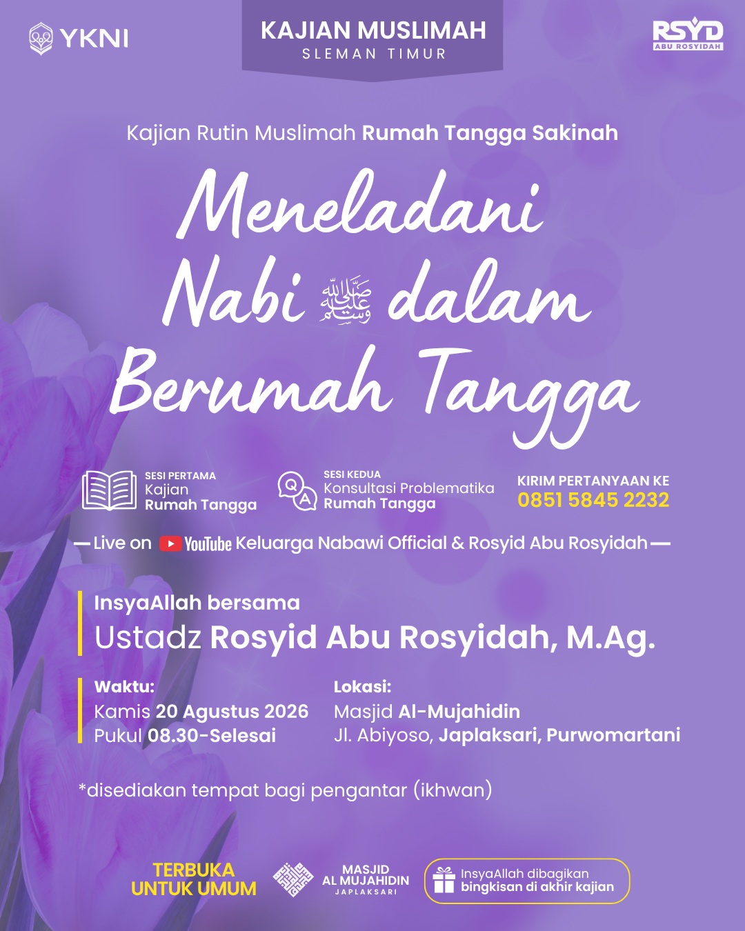 MENELADANI NABI ﷺ DALAM BERUMAH TANGGA