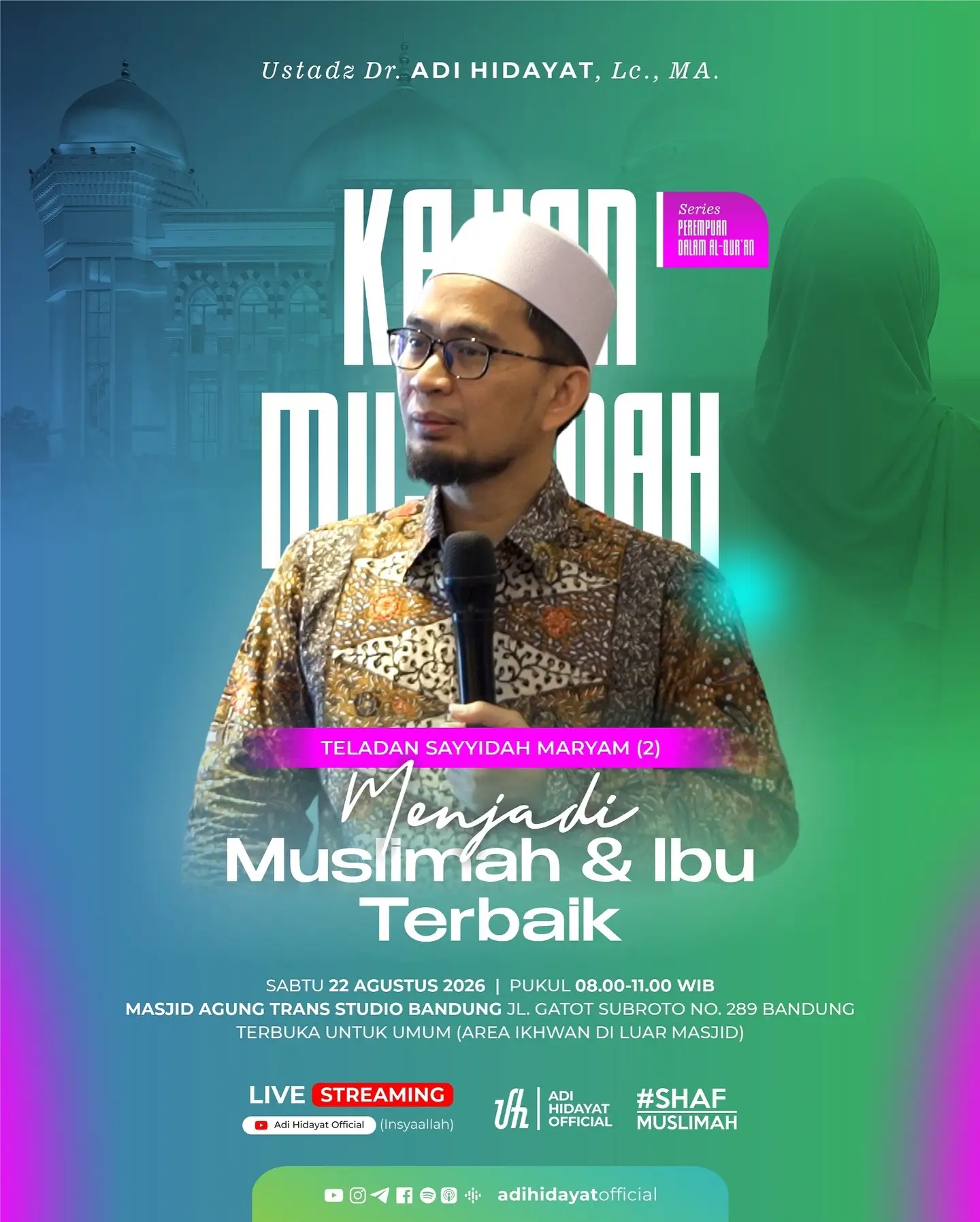 Teladan Sayyidah Maryam (2): Menjadi Muslimah dan Ibu Terbaik