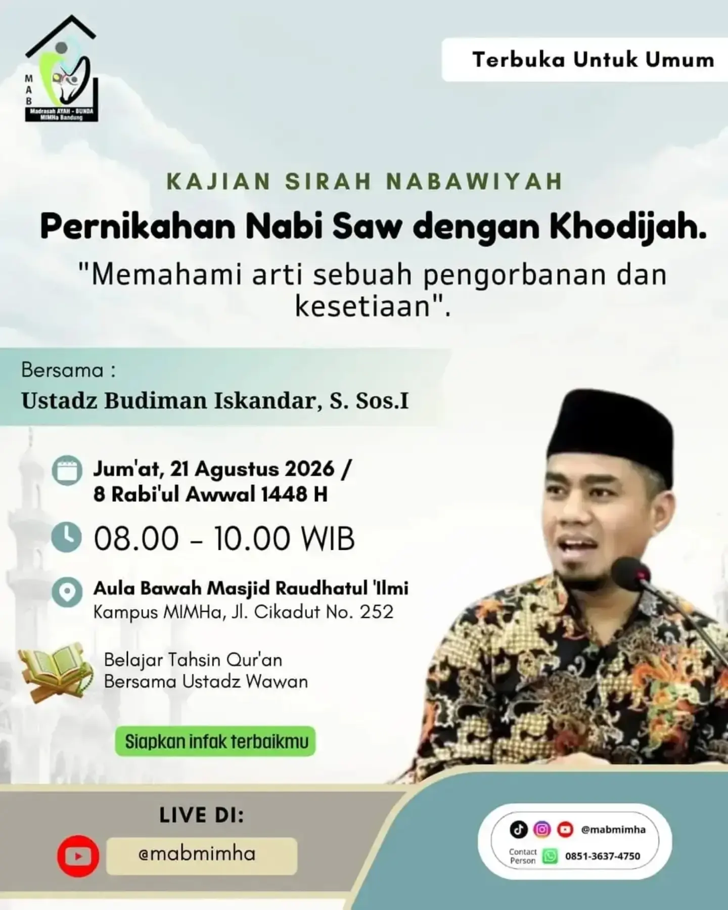 Pernikahan Nabi Saw dengan Khodijah.