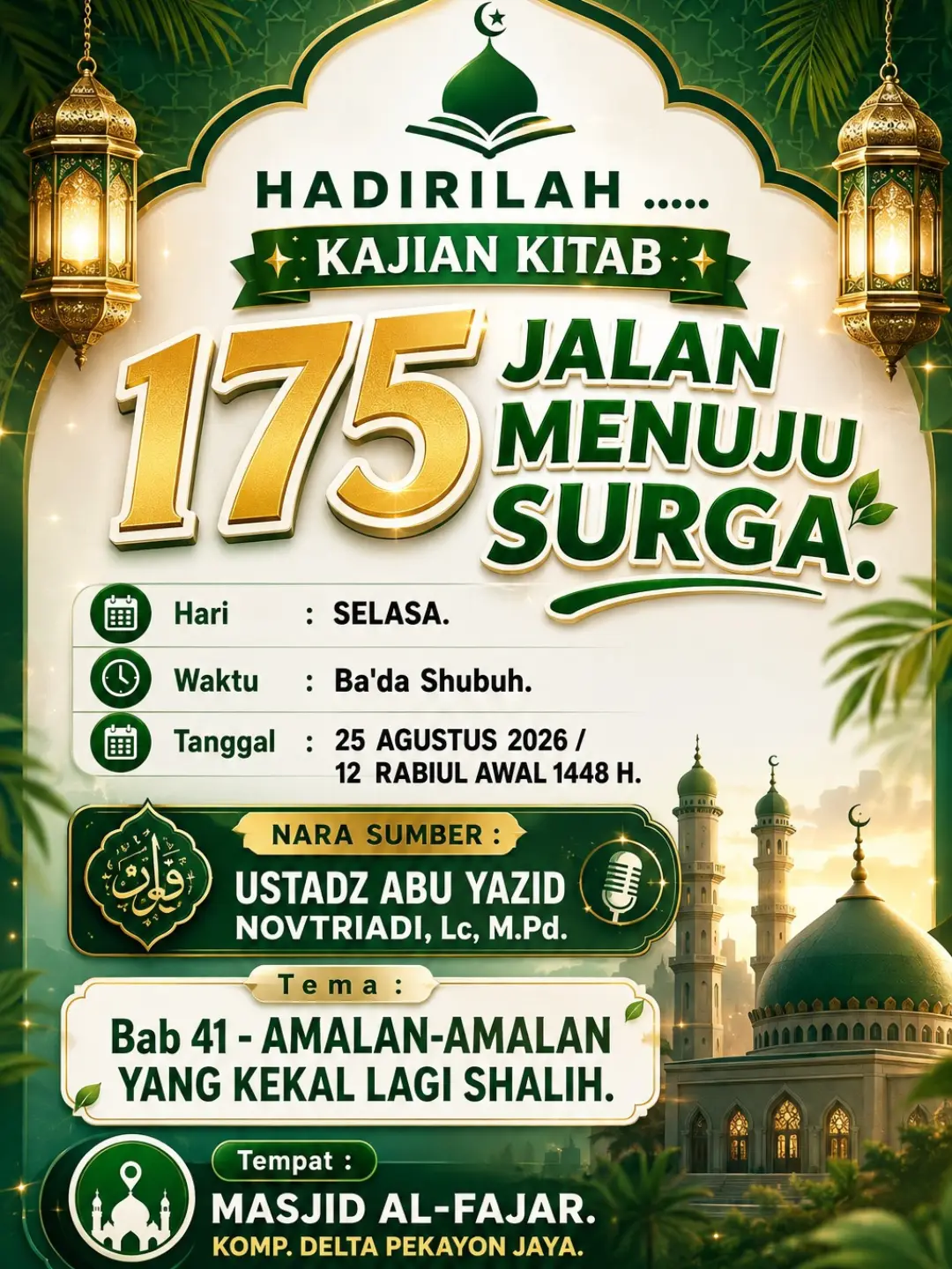 175 Jalan Menuju Surga