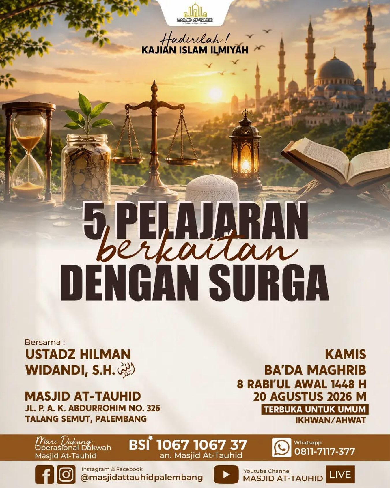 5 Pelajaran berkaitan dengan Surga