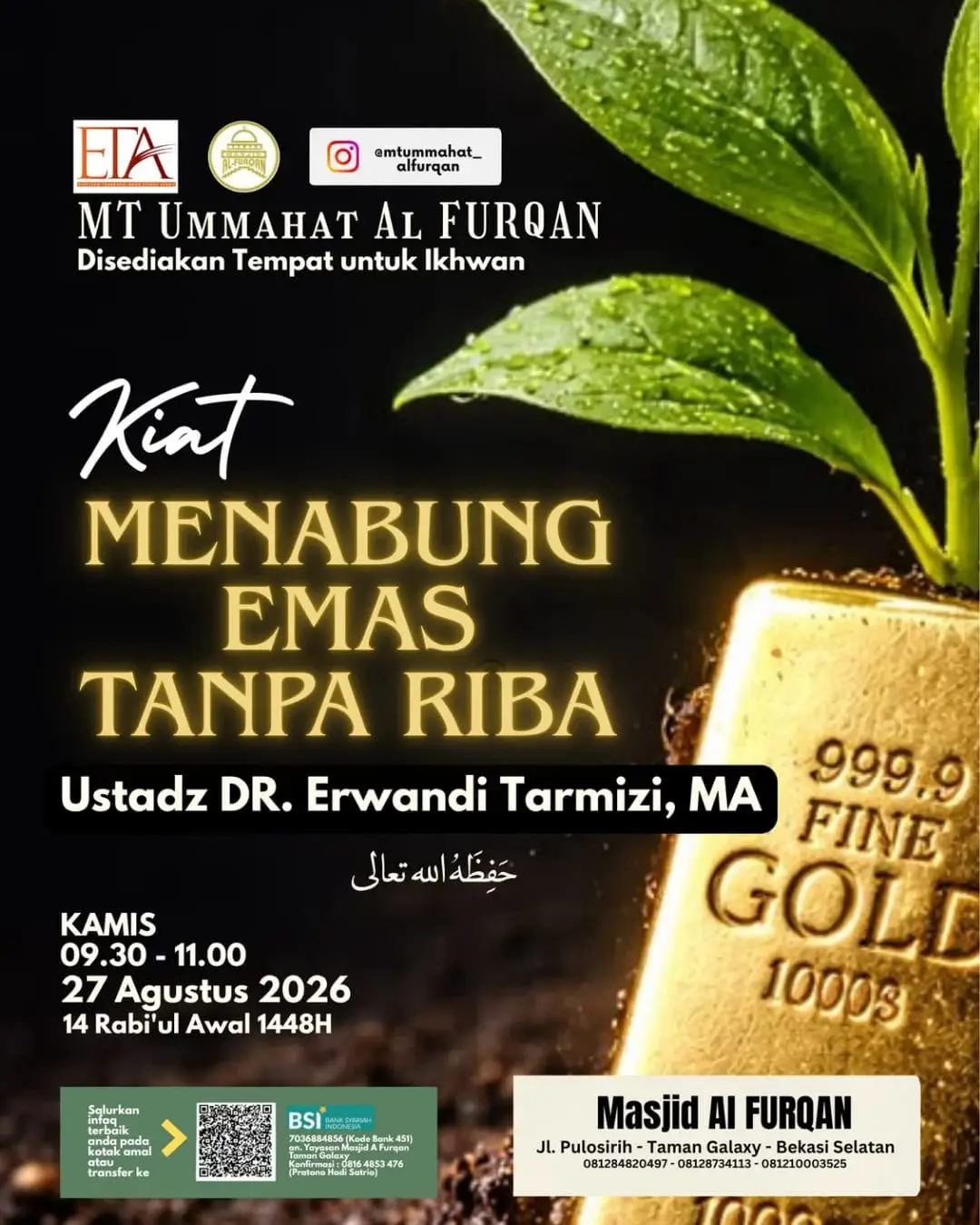Kiat Menabung Emas Tanpa Riba