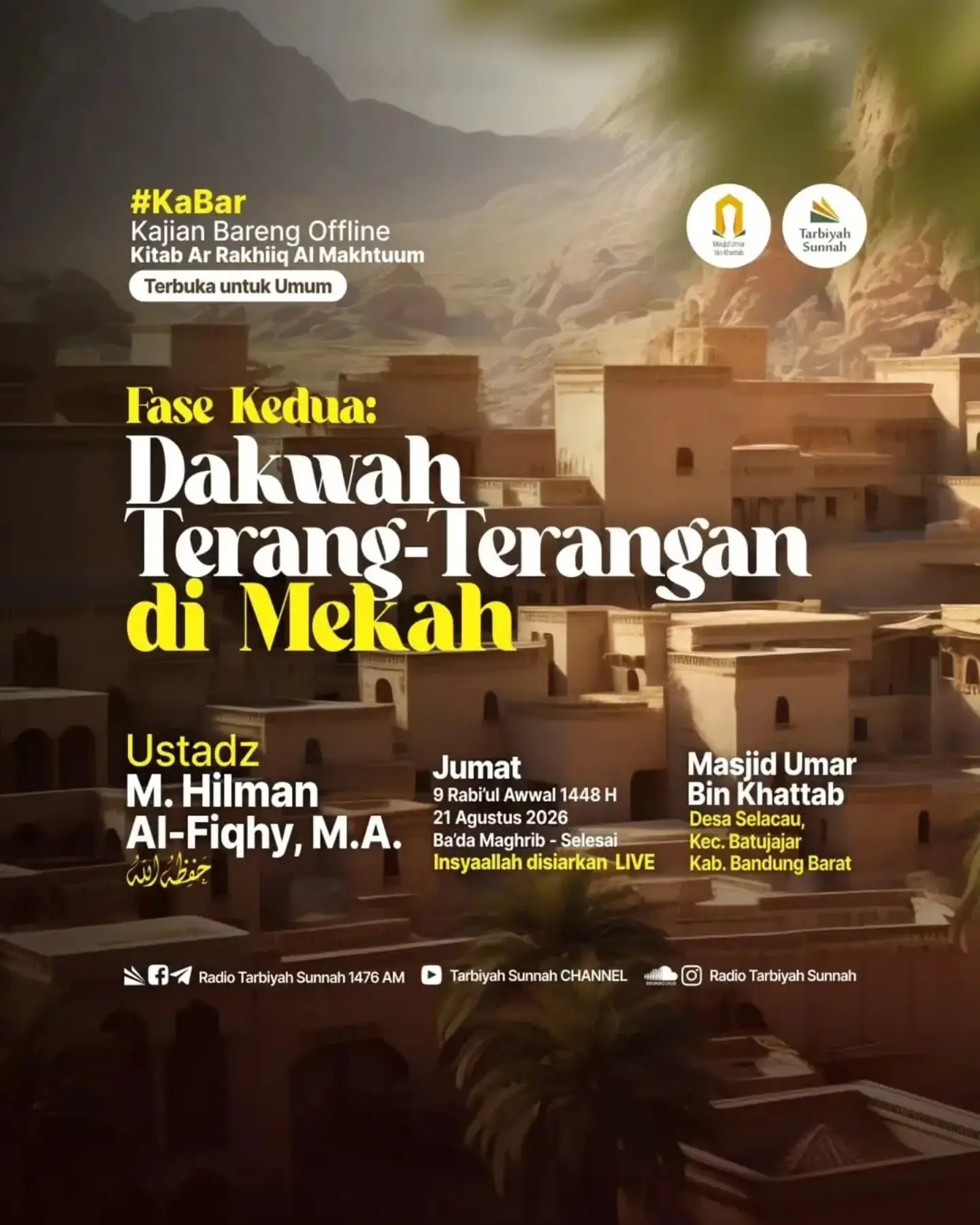 Fase Kedua: Dakwah Terang-Terangan di Mekah