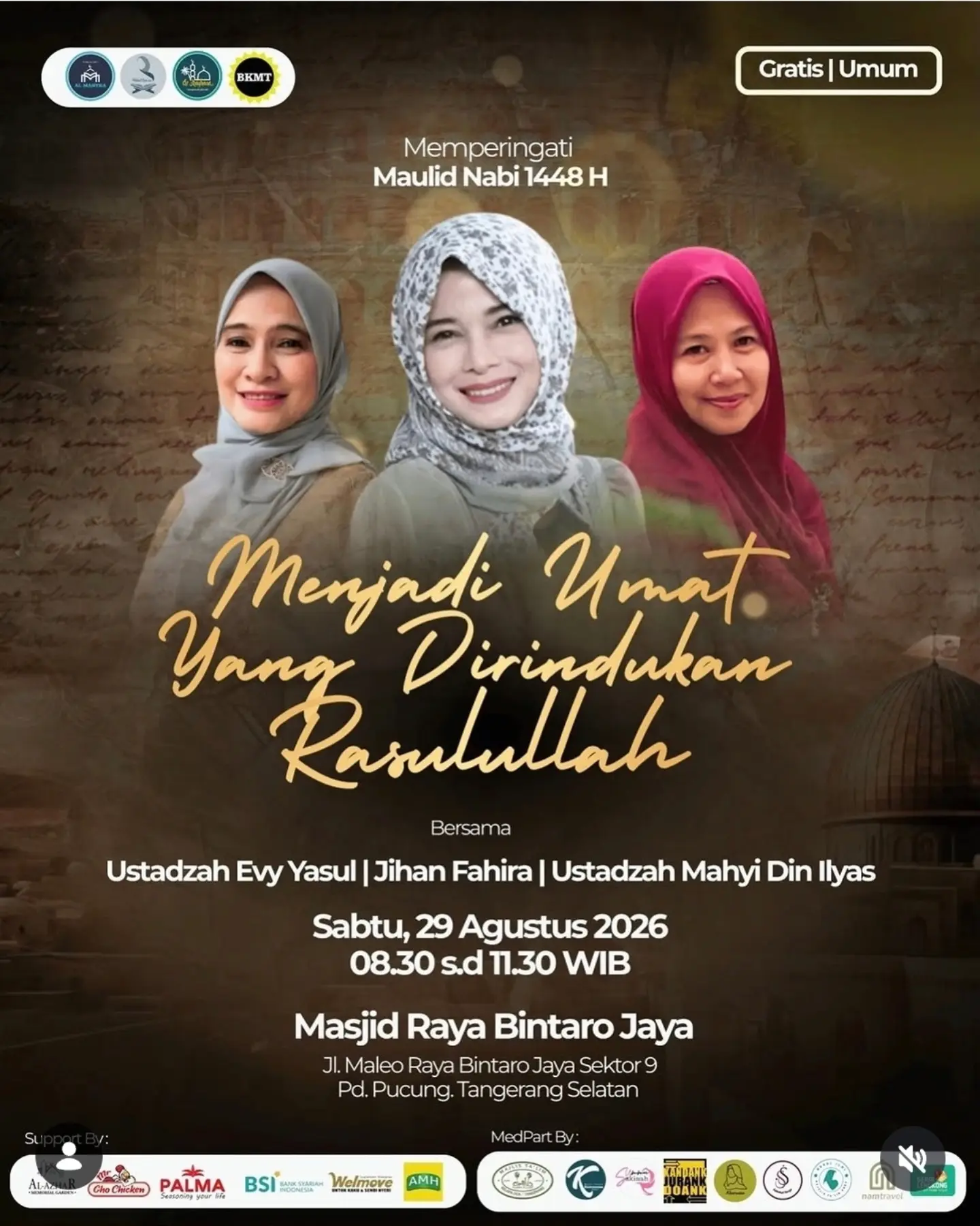 Memperingati Maulid Nabi 1448 H
