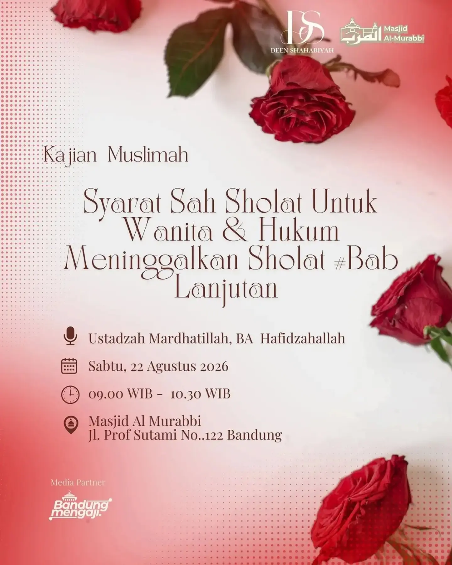 Kajian Muslimah: Syarat Sholat Untuk Wanita & Hukum Meninggalkannya #Bab Lanjutan