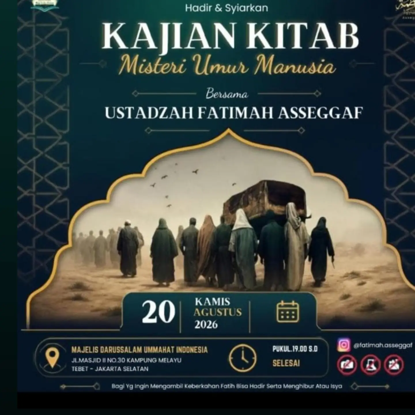 Kajian Kitab Misteri Umur Manusia