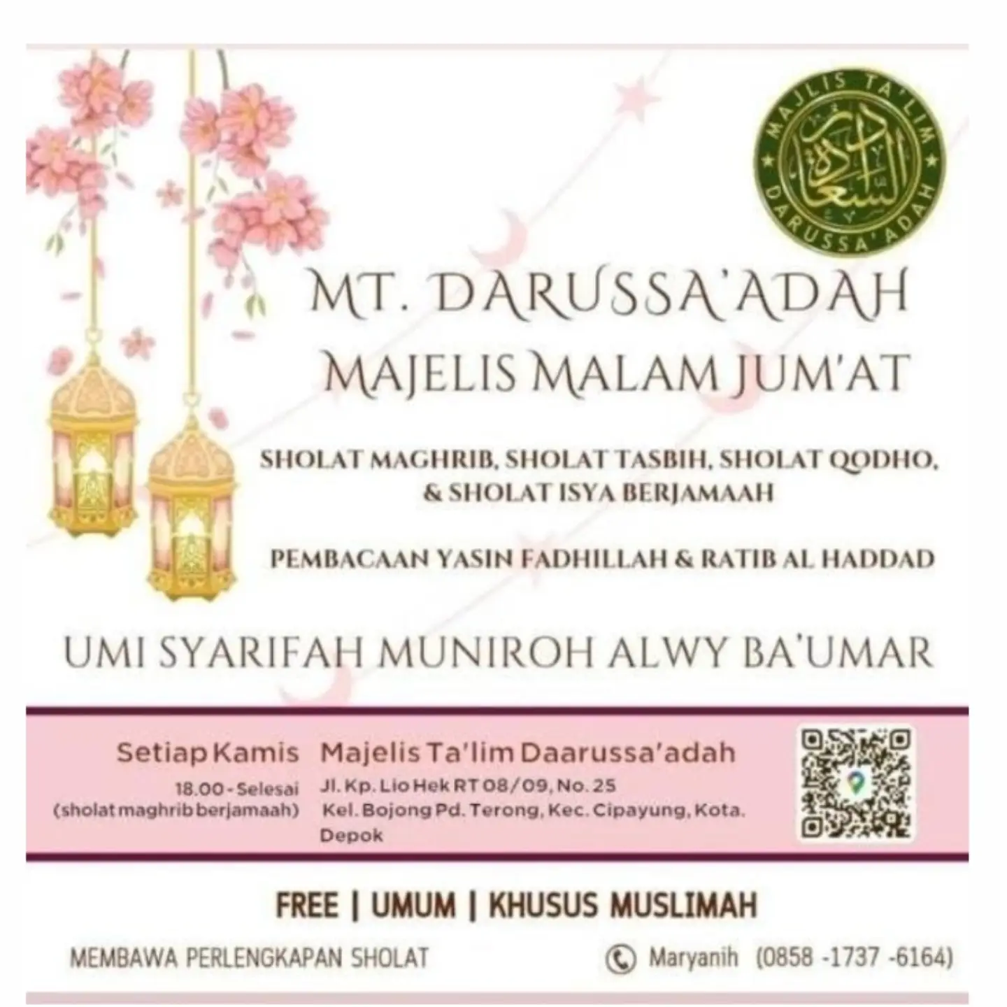 Majelis Malam Jumat Daarussa'dah