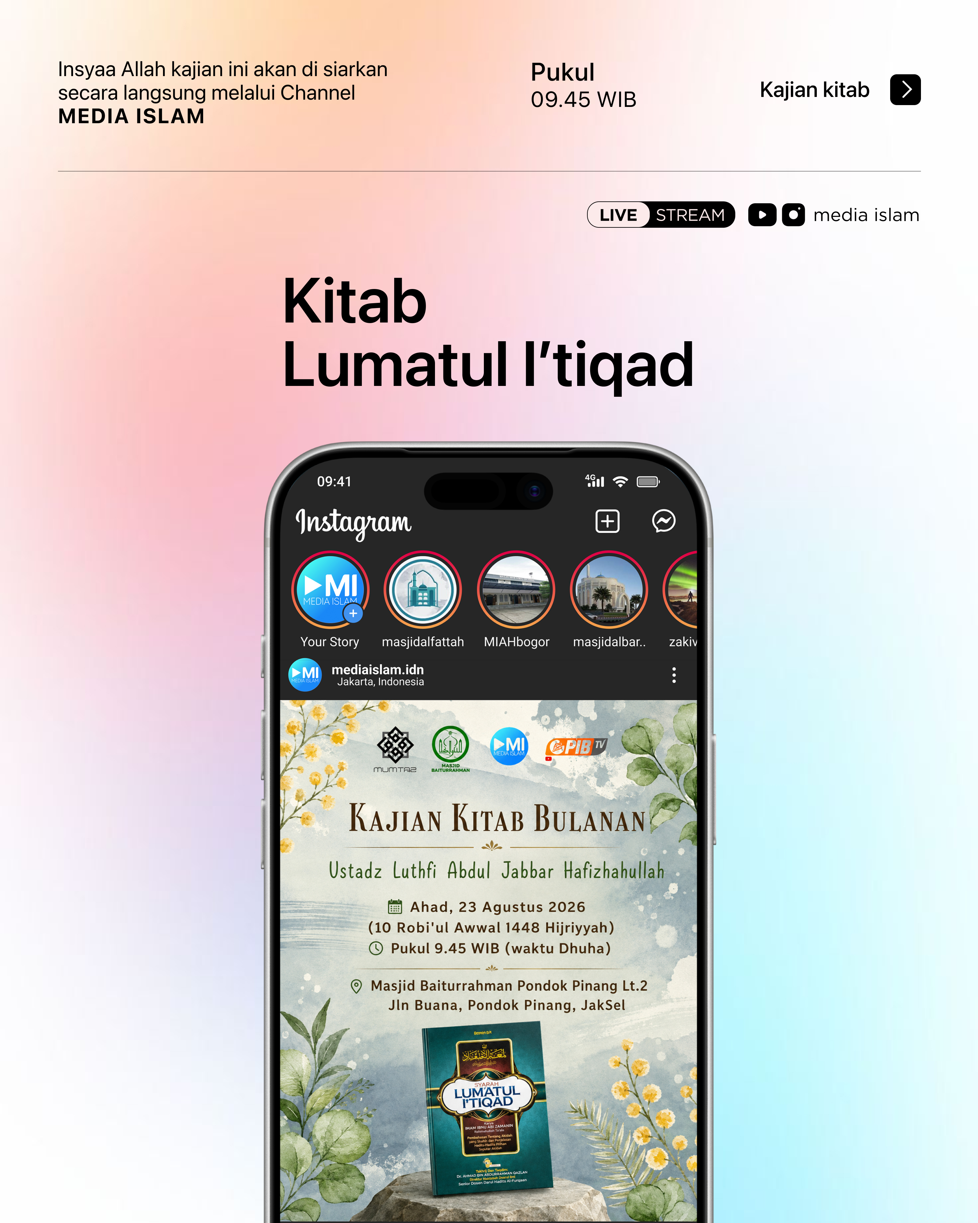 Kajian Kitab Lumatul I'tiqad