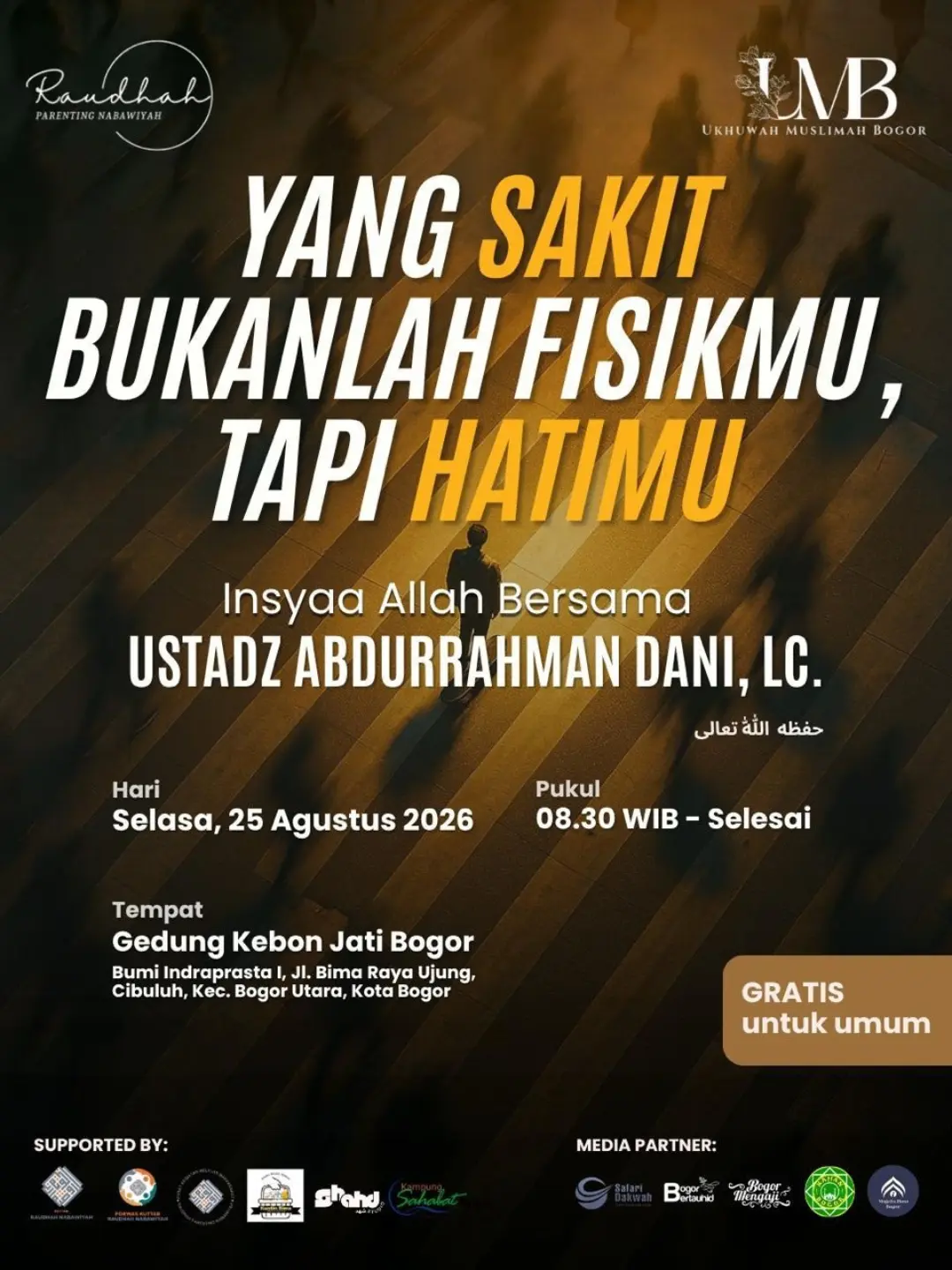 YANG SAKIT BUKANLAH FISIKMU, TAPI HATIMU