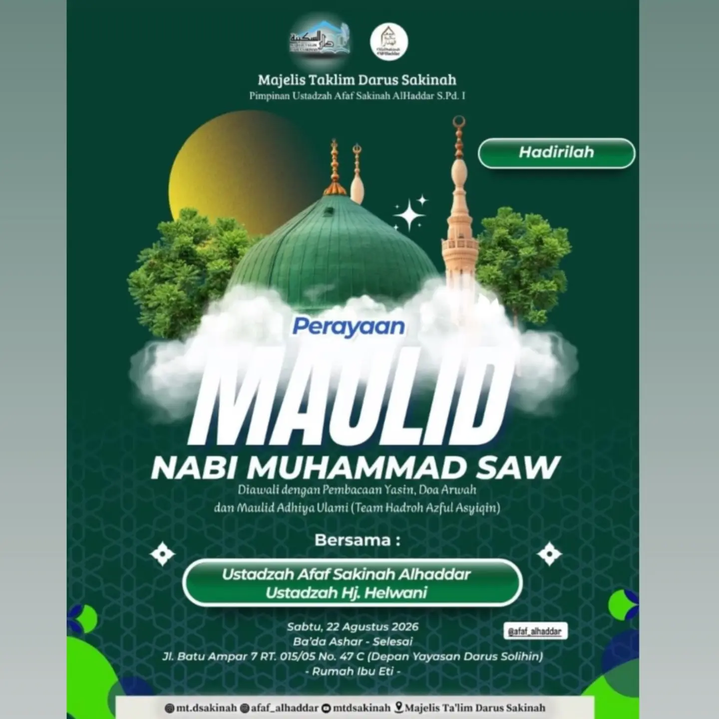 MAULID NABI MUHAMMAD SAW
